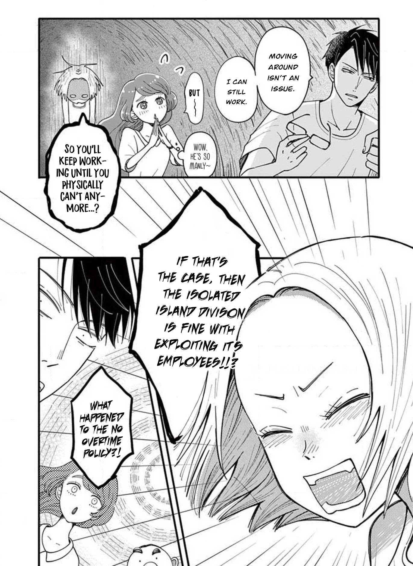 Island Manager Chapter 8 page 17 - Chapter 8: I Won’t Watch You Crawl to Work