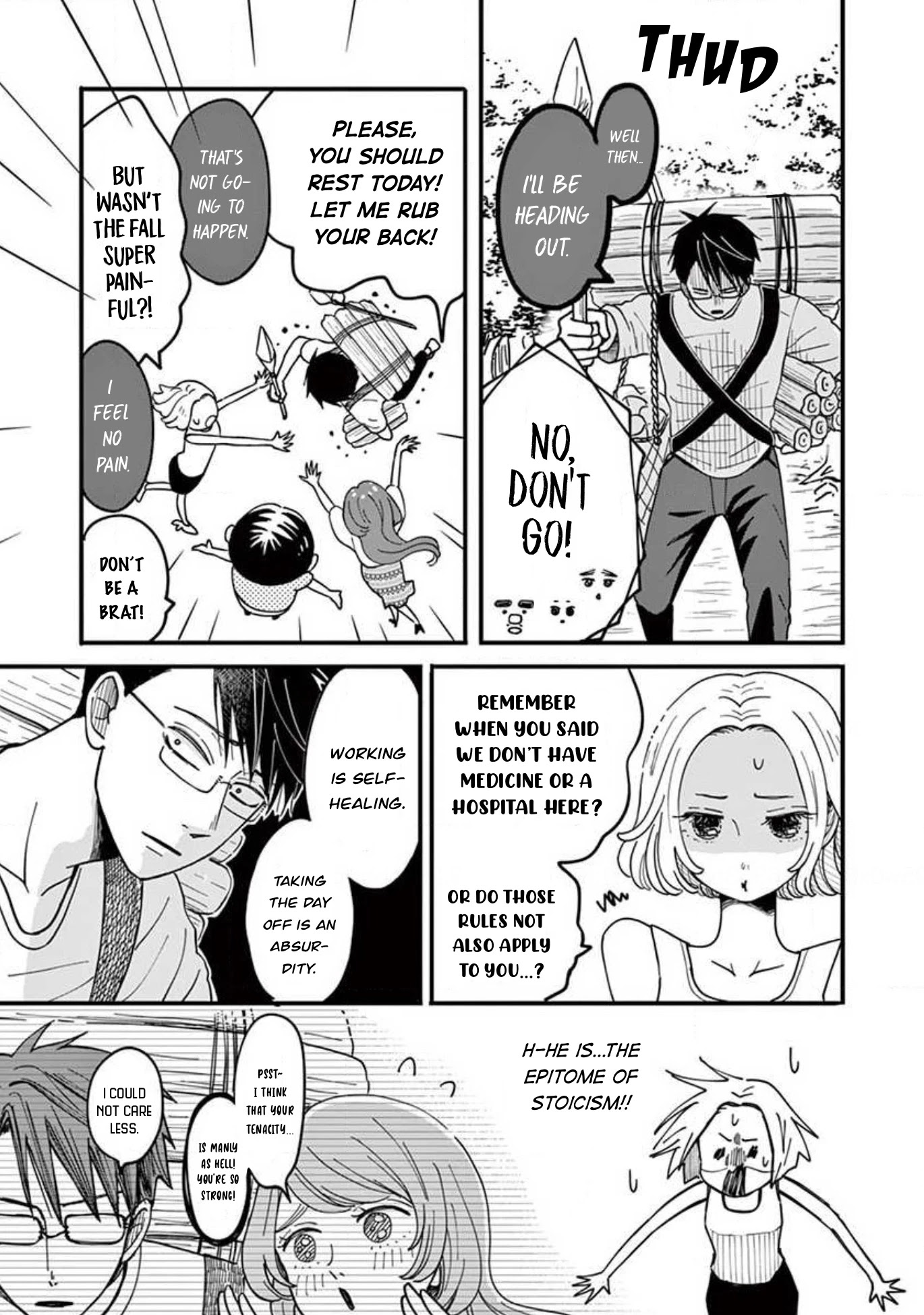 Island Manager Chapter 8 page 6 - Chapter 8: I Won’t Watch You Crawl to Work
