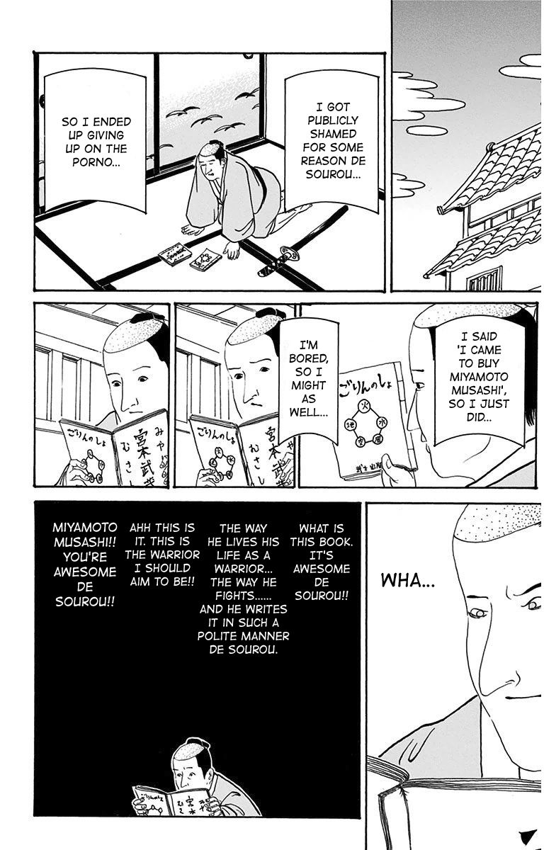 Isobe Isobee Monogatari - Ukiyo wa Tsurai yo Chapter 2 page 7 - Chapter 2 : The deceased Miyamoto Musashi's counterattack de sourou