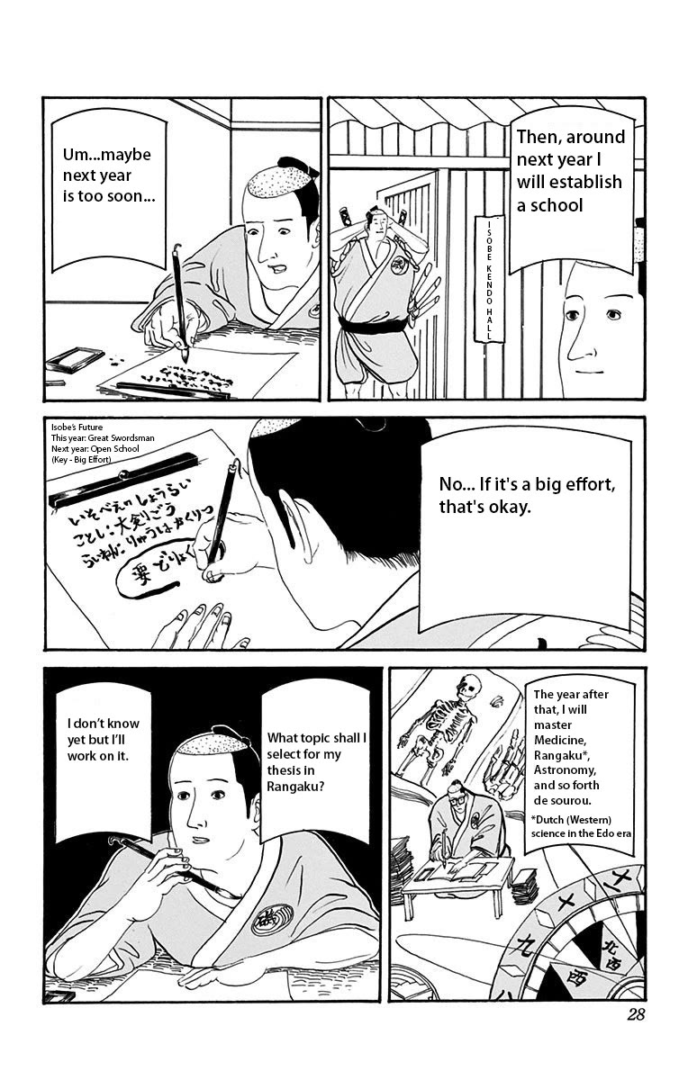 Isobe Isobee Monogatari - Ukiyo wa Tsurai yo Chapter 3 page 2 - Chapter 3: I Look Into the Future De Sourou
