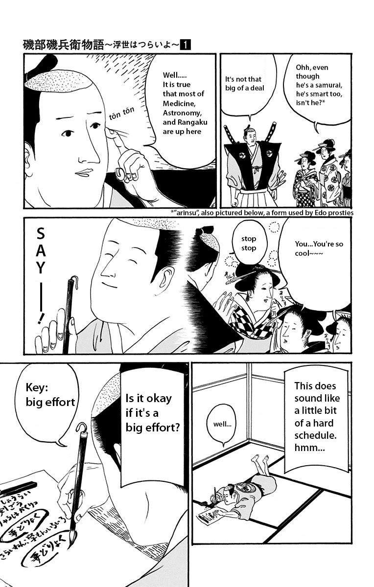 Isobe Isobee Monogatari - Ukiyo wa Tsurai yo Chapter 3 page 3 - Chapter 3: I Look Into the Future De Sourou