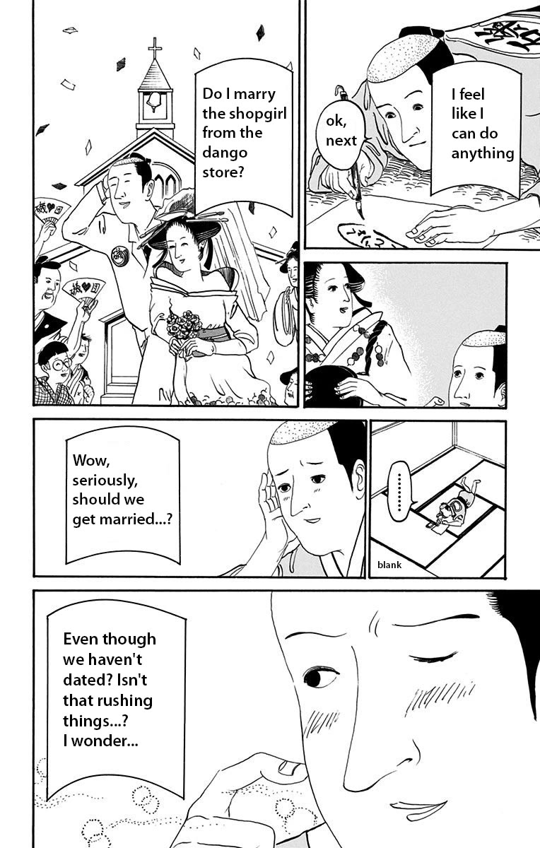 Isobe Isobee Monogatari - Ukiyo wa Tsurai yo Chapter 3 page 4 - Chapter 3: I Look Into the Future De Sourou