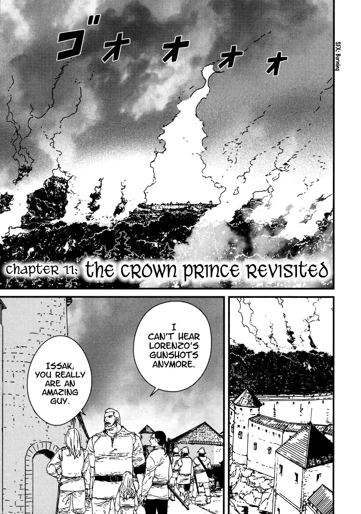 Issak Chapter 11 page 1 - Chapter 11: The Crown Prince Revisited