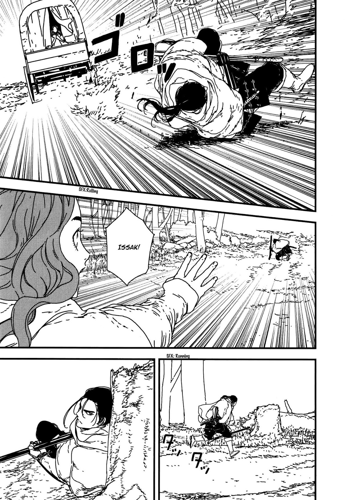 Issak Chapter 19 page 35 - Chapter 19: Deep into enemy lands