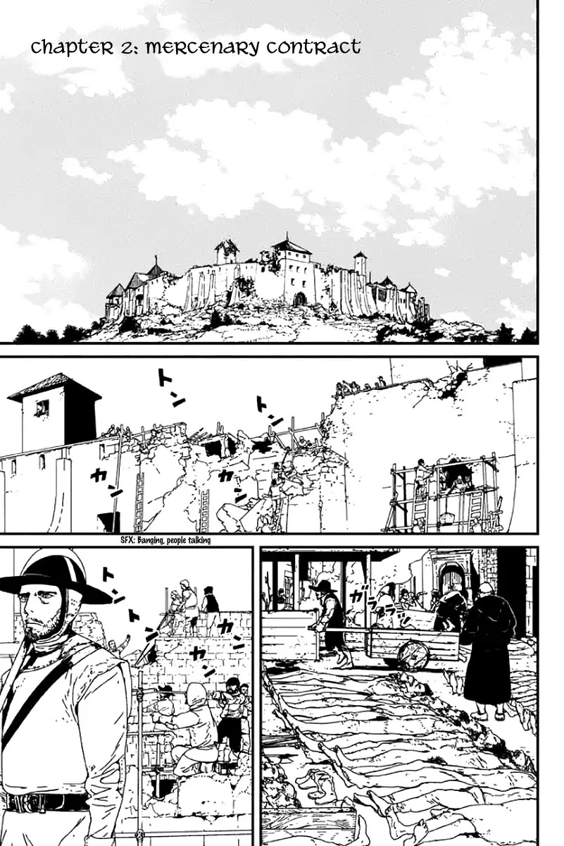 Issak Chapter 2 page 1 - Chapter 2: Mercenary Contract