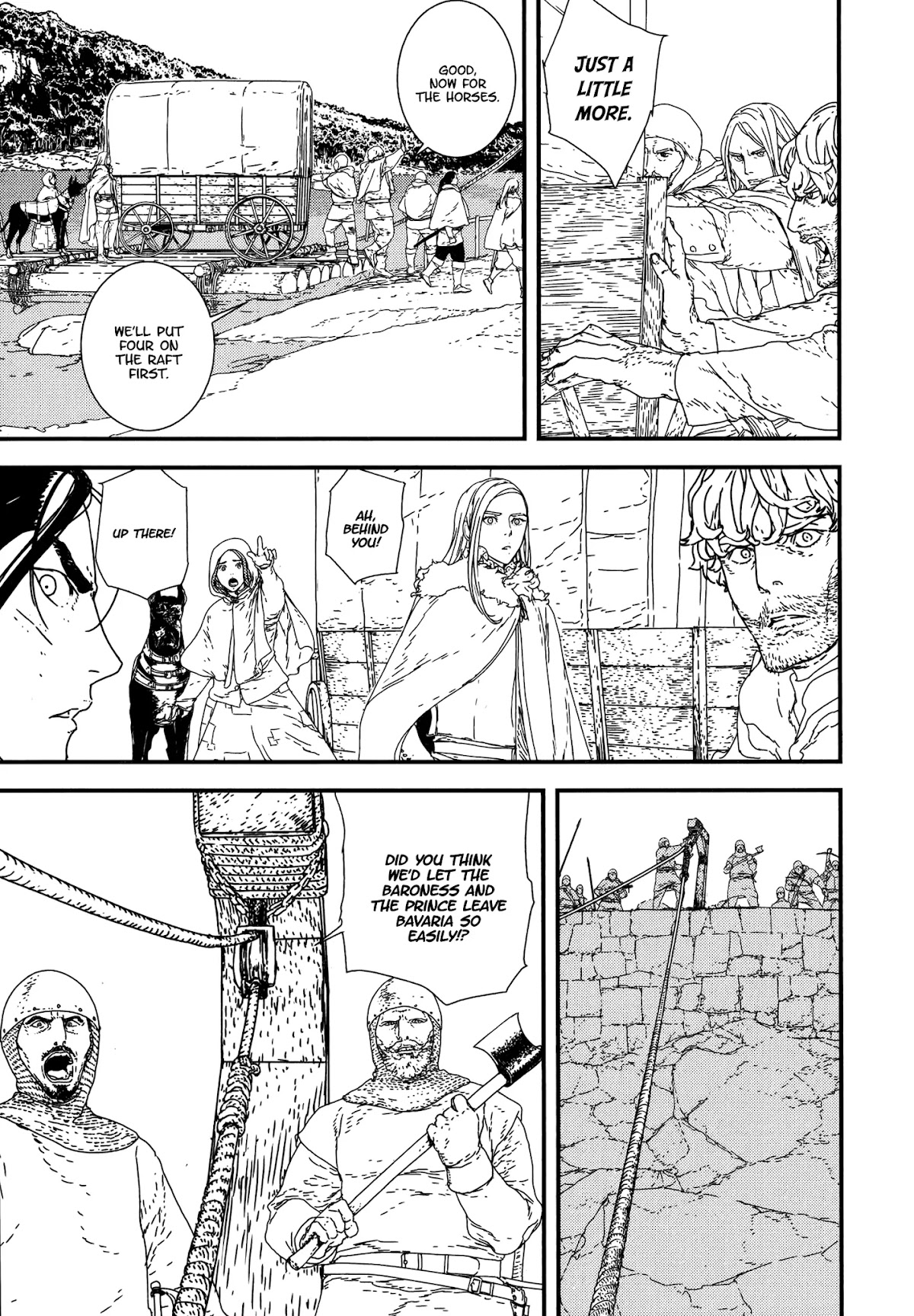 Issak Chapter 22 page 23 - Chapter 22: Battle at the rapids