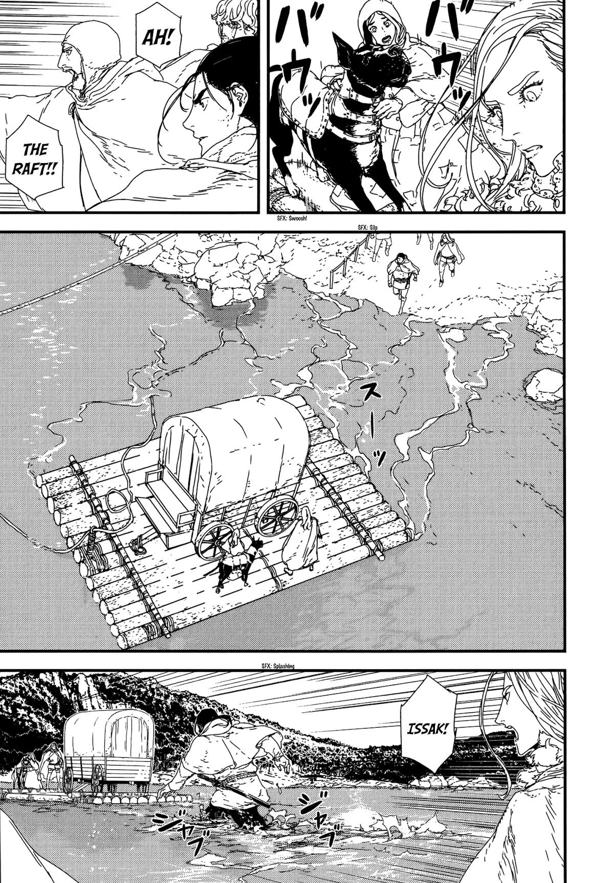 Issak Chapter 22 page 25 - Chapter 22: Battle at the rapids