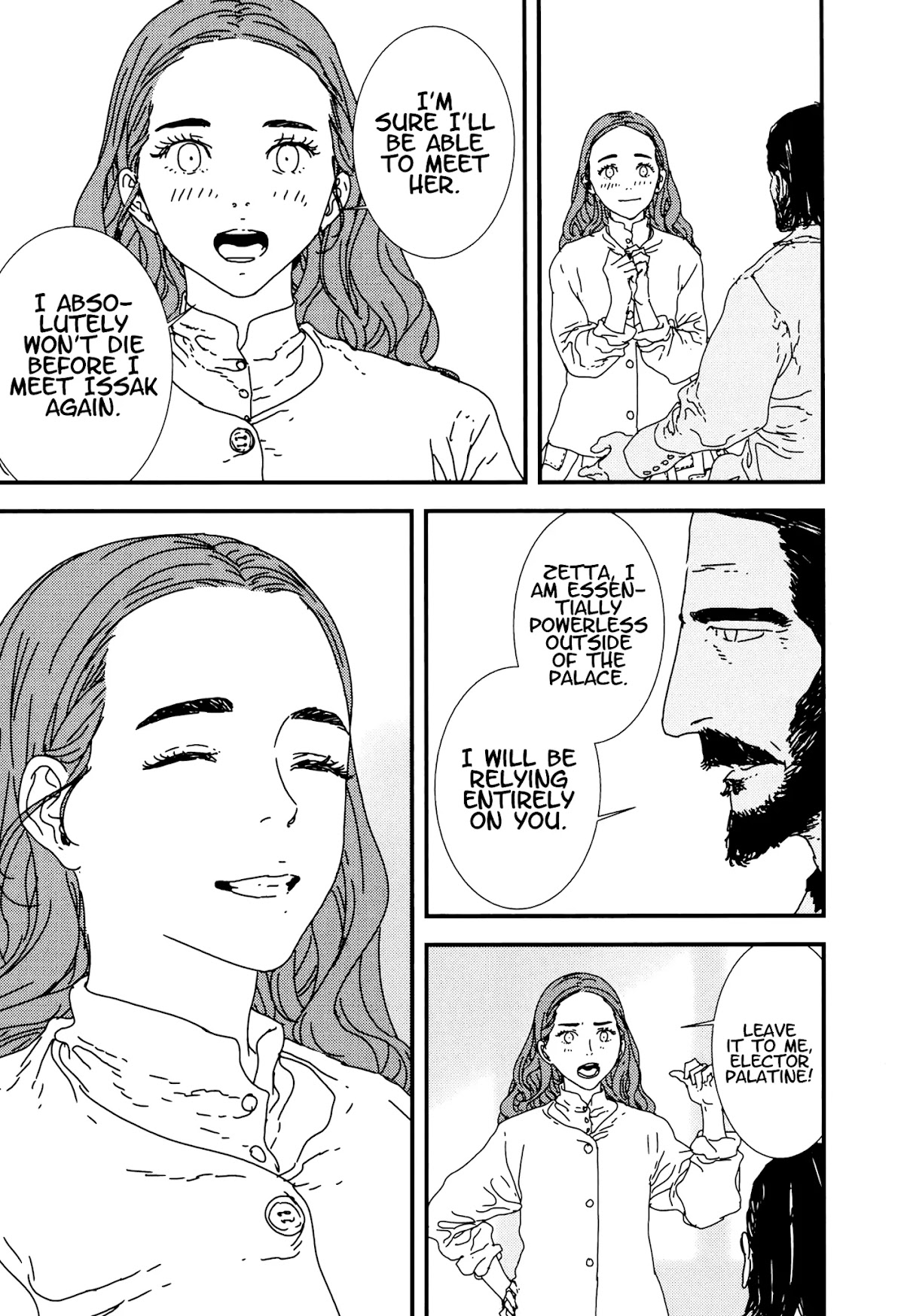 Issak Chapter 32 page 32 - Chapter 32: Zetta and the Elector Palatine