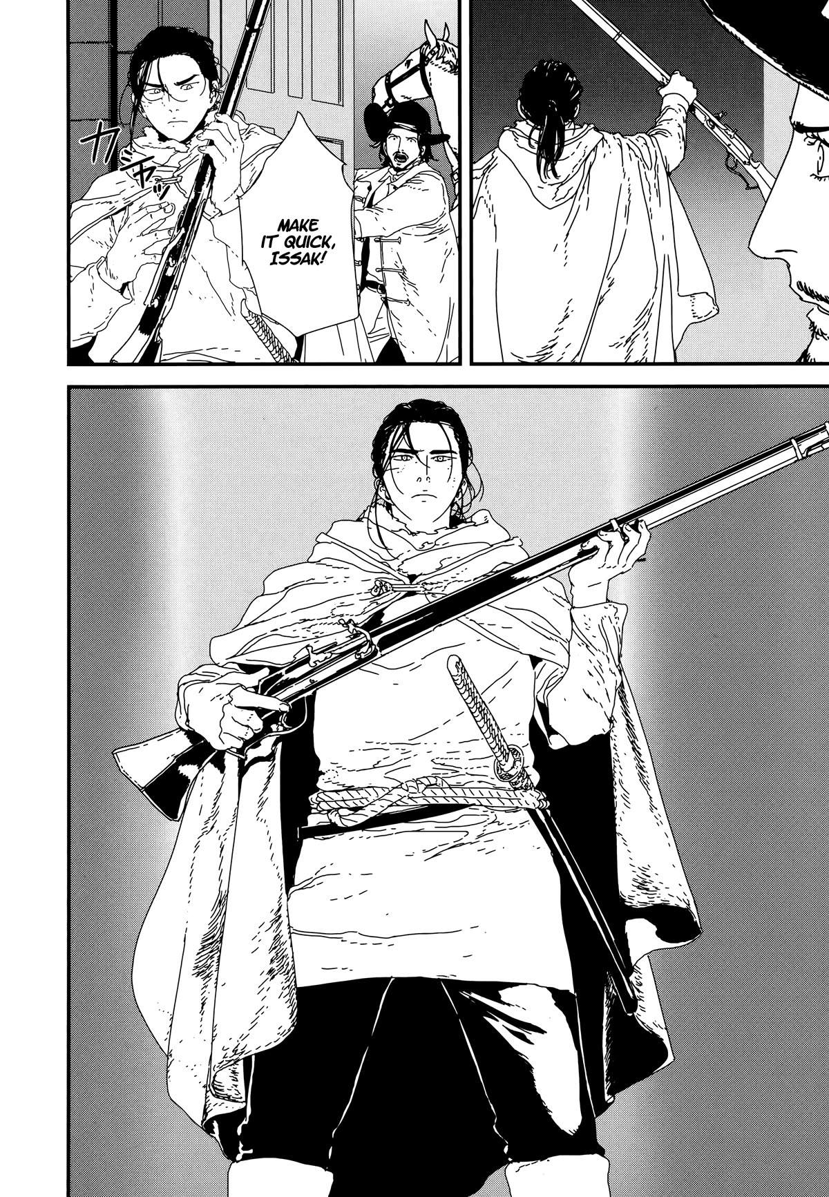 Issak Chapter 39 page 12 - Chapter 39: The missing gun