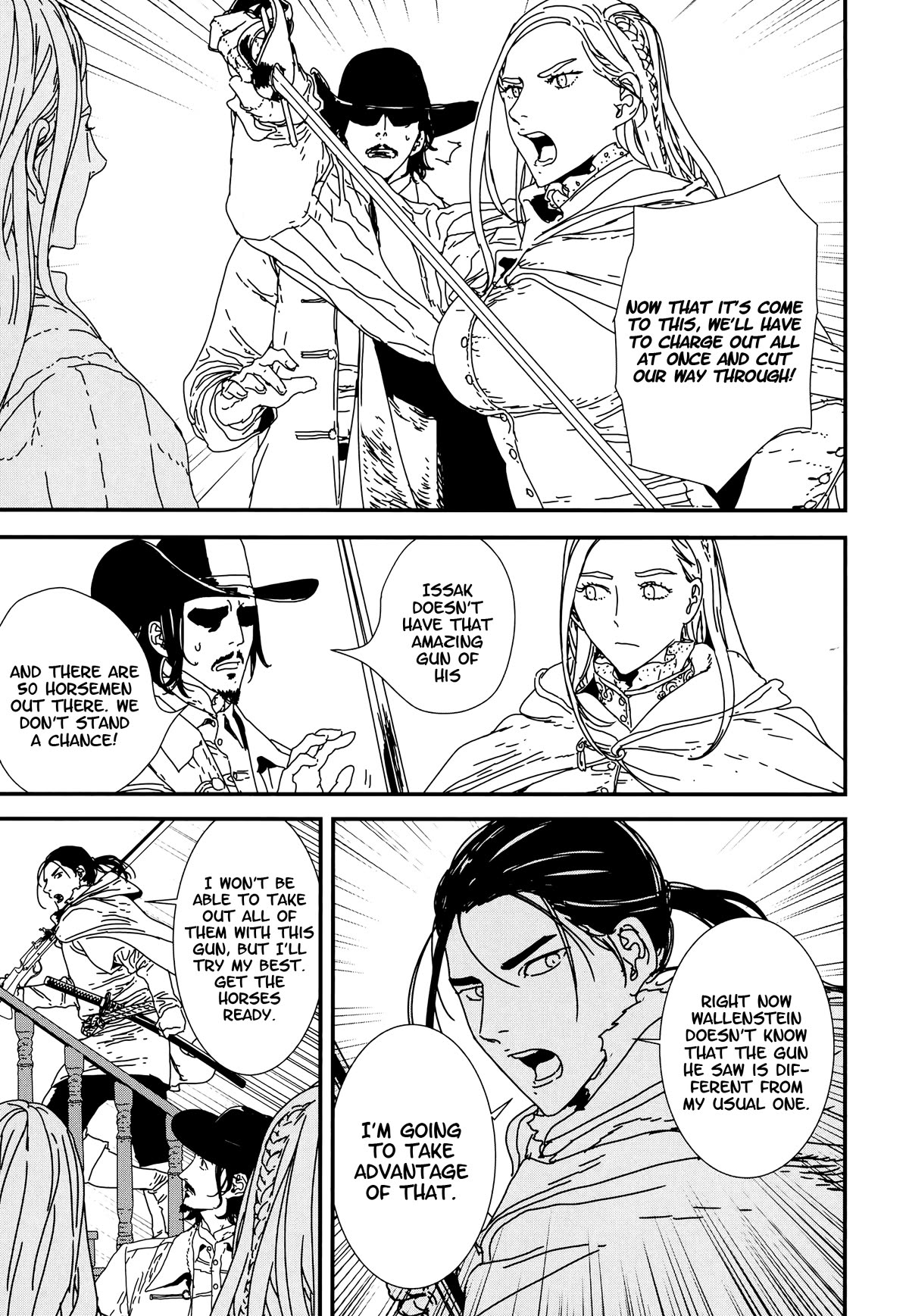 Issak Chapter 39 page 17 - Chapter 39: The missing gun