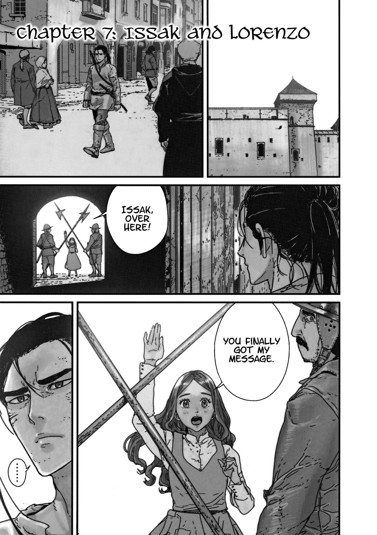 Issak Chapter 7 page 1 - Chapter 7: Issak and Lorenzo