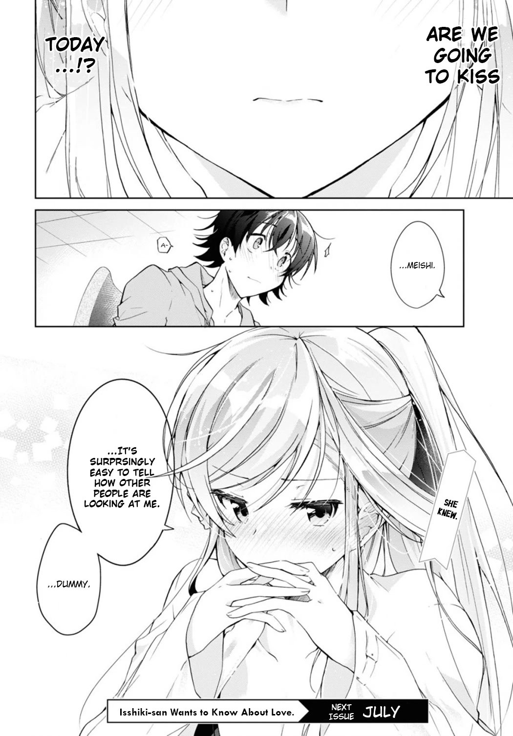 Isshiki-san Wants to Know About Love. Chapter 10 page 34 - Chapter 10: Rinna Isshiki Is Looking Forward to It