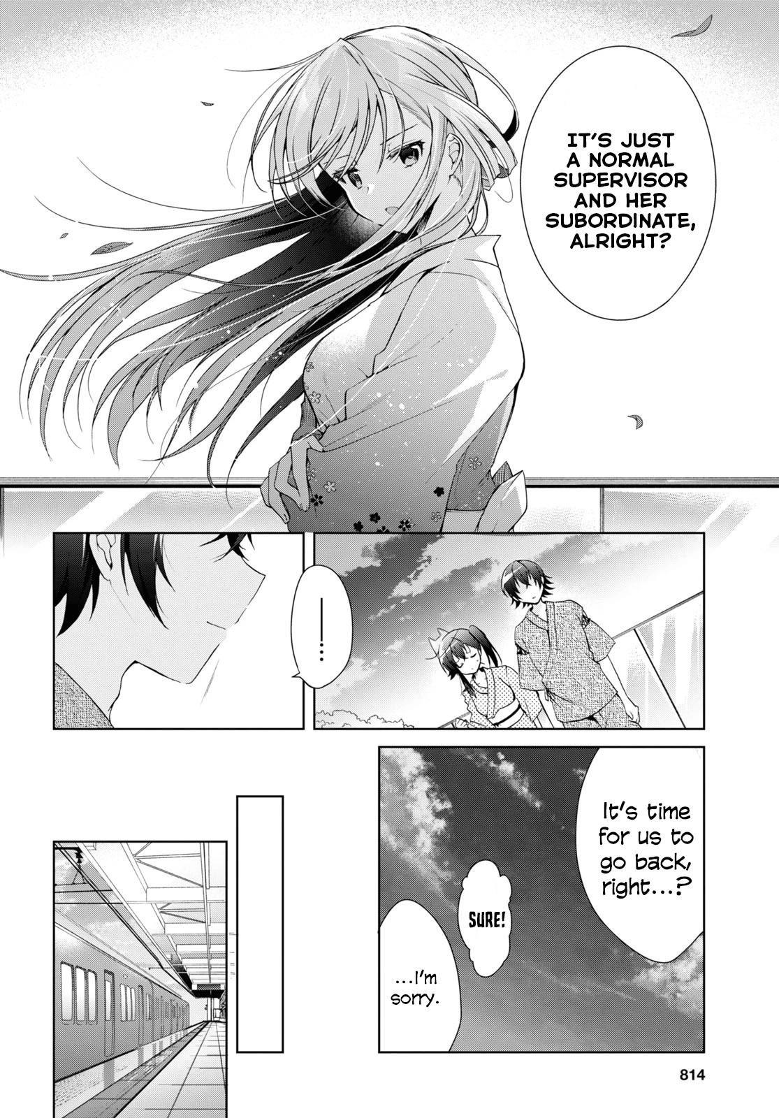 Isshiki-san Wants to Know About Love. Chapter 11 page 18 - Chapter 11: Meishi Rokutanda Faces Retribution