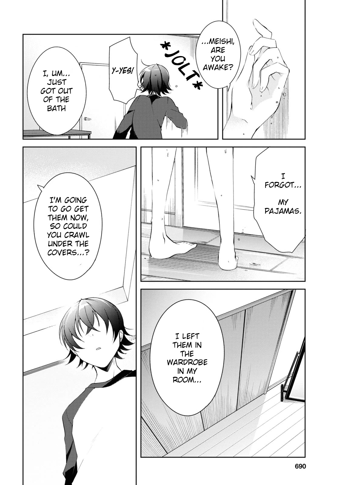 Isshiki-san Wants to Know About Love. Chapter 13 page 14 - Chapter 13: Meishi Rokutanda gets nervous