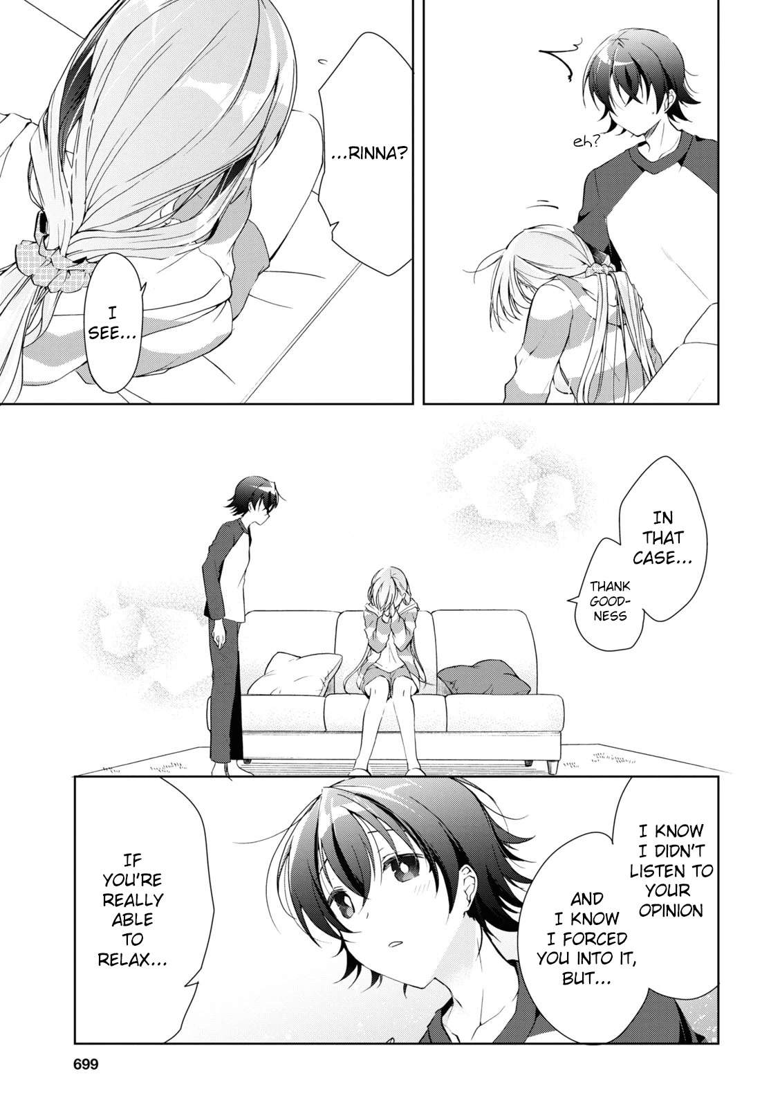 Isshiki-san Wants to Know About Love. Chapter 13 page 23 - Chapter 13: Meishi Rokutanda gets nervous