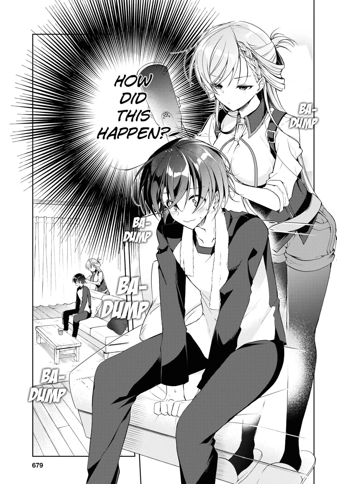 Isshiki-san Wants to Know About Love. Chapter 13 page 3 - Chapter 13: Meishi Rokutanda gets nervous