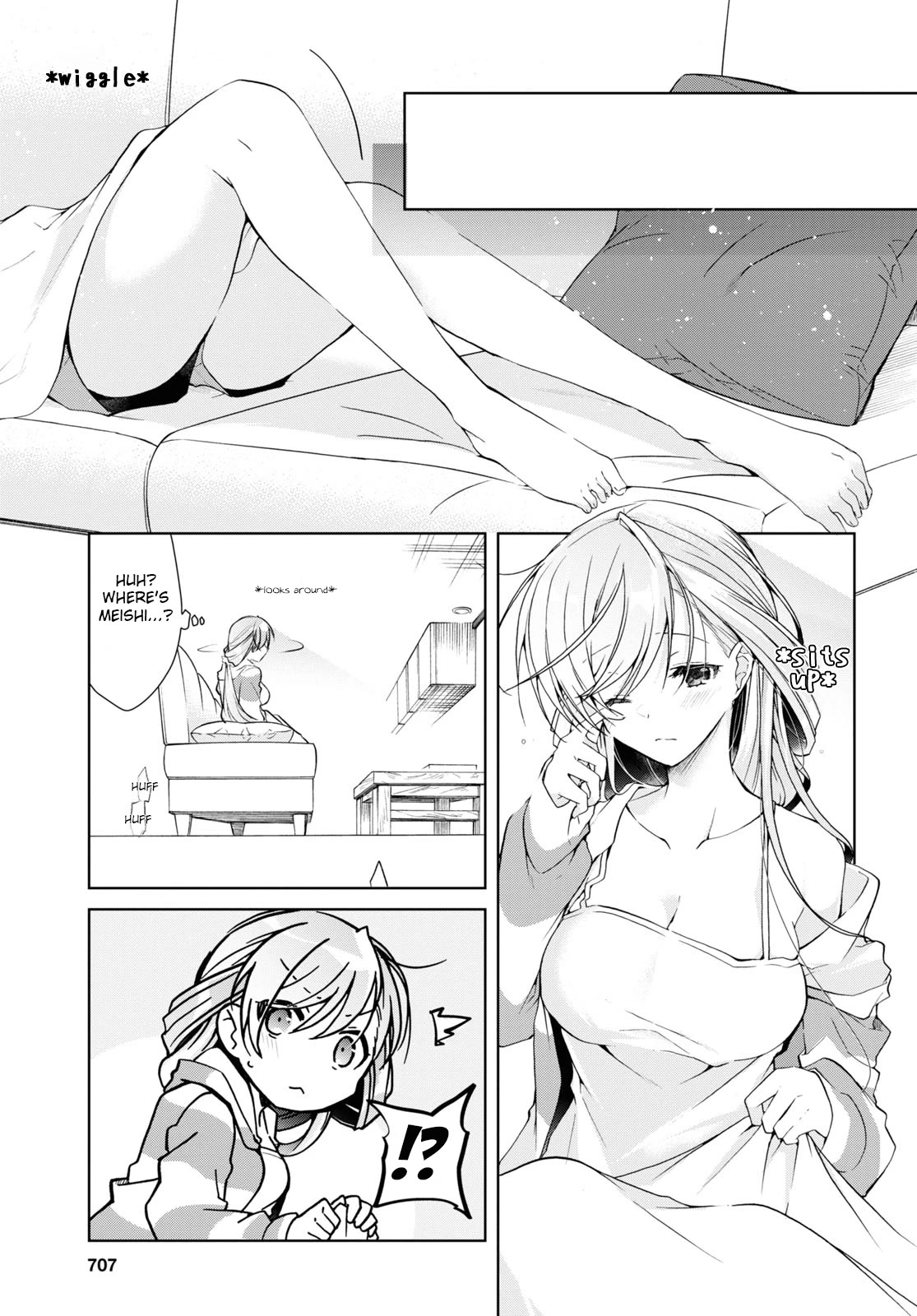 Isshiki-san Wants to Know About Love. Chapter 13 page 30 - Chapter 13: Meishi Rokutanda gets nervous