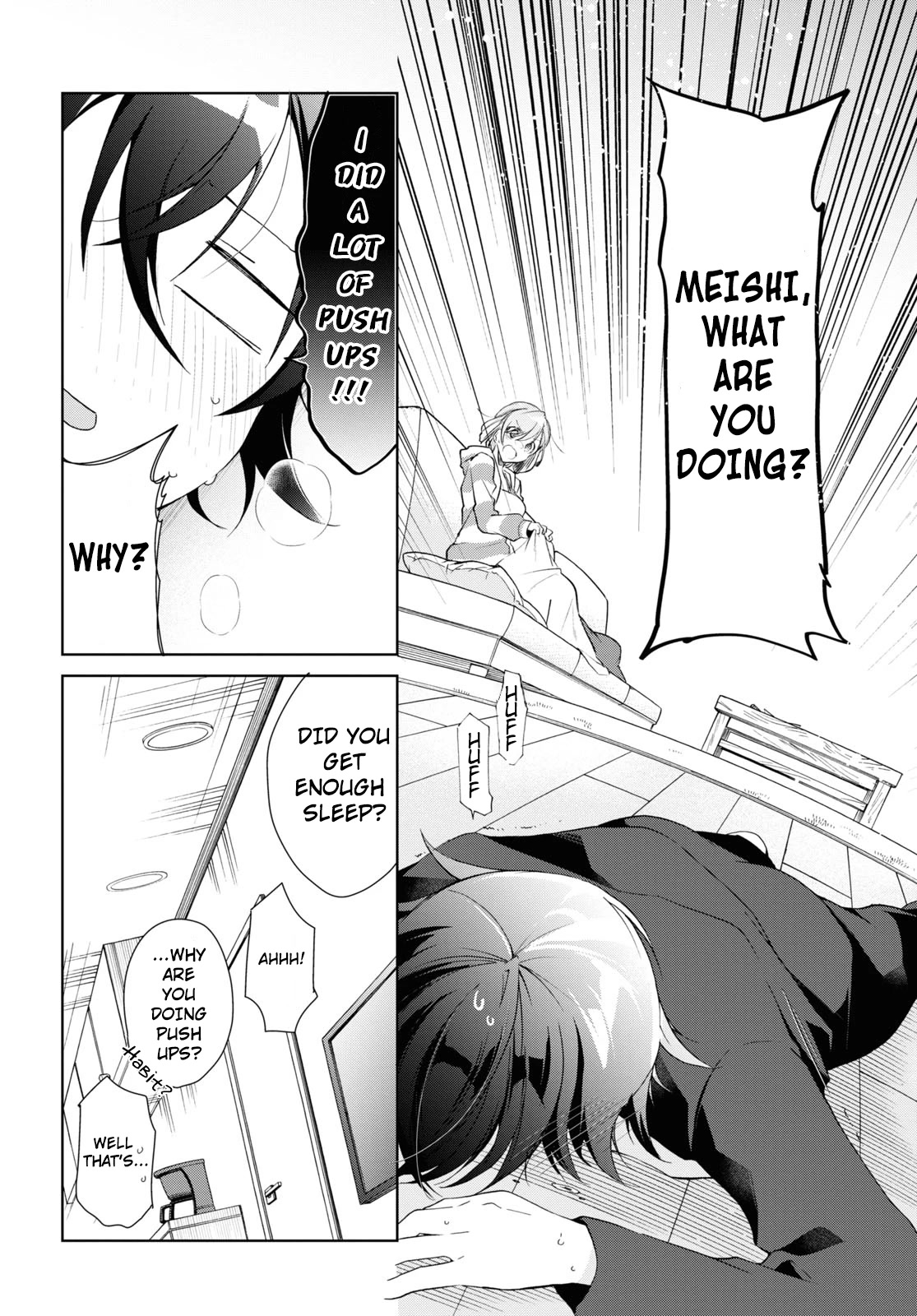 Isshiki-san Wants to Know About Love. Chapter 13 page 31 - Chapter 13: Meishi Rokutanda gets nervous