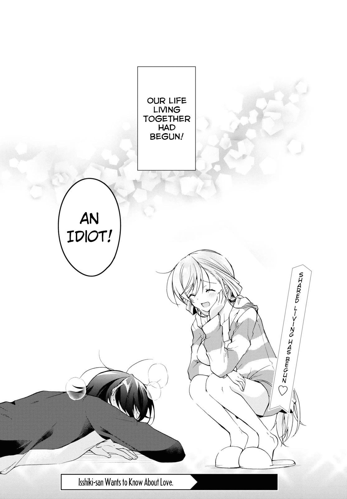 Isshiki-san Wants to Know About Love. Chapter 13 page 33 - Chapter 13: Meishi Rokutanda gets nervous
