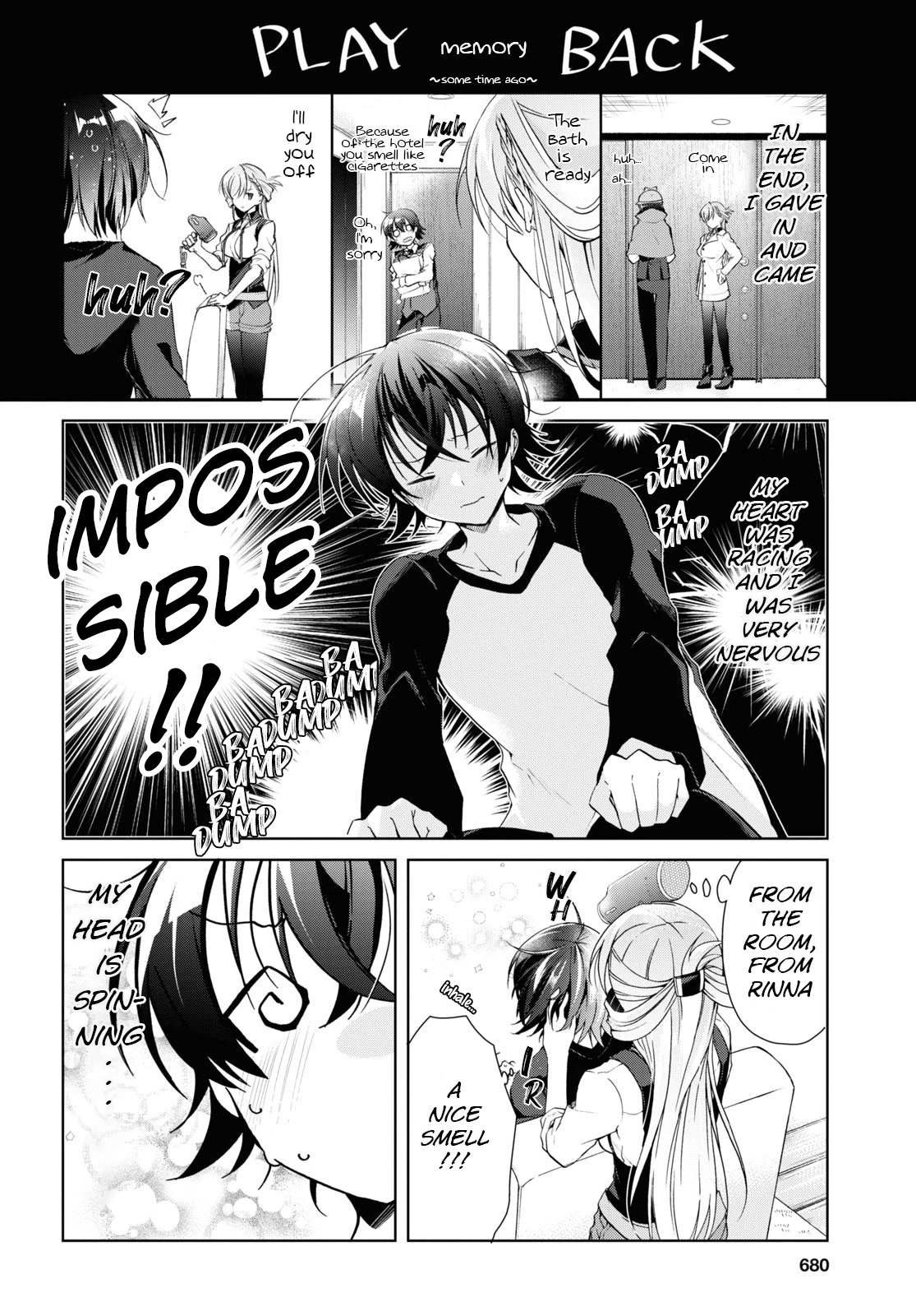 Isshiki-san Wants to Know About Love. Chapter 13 page 4 - Chapter 13: Meishi Rokutanda gets nervous