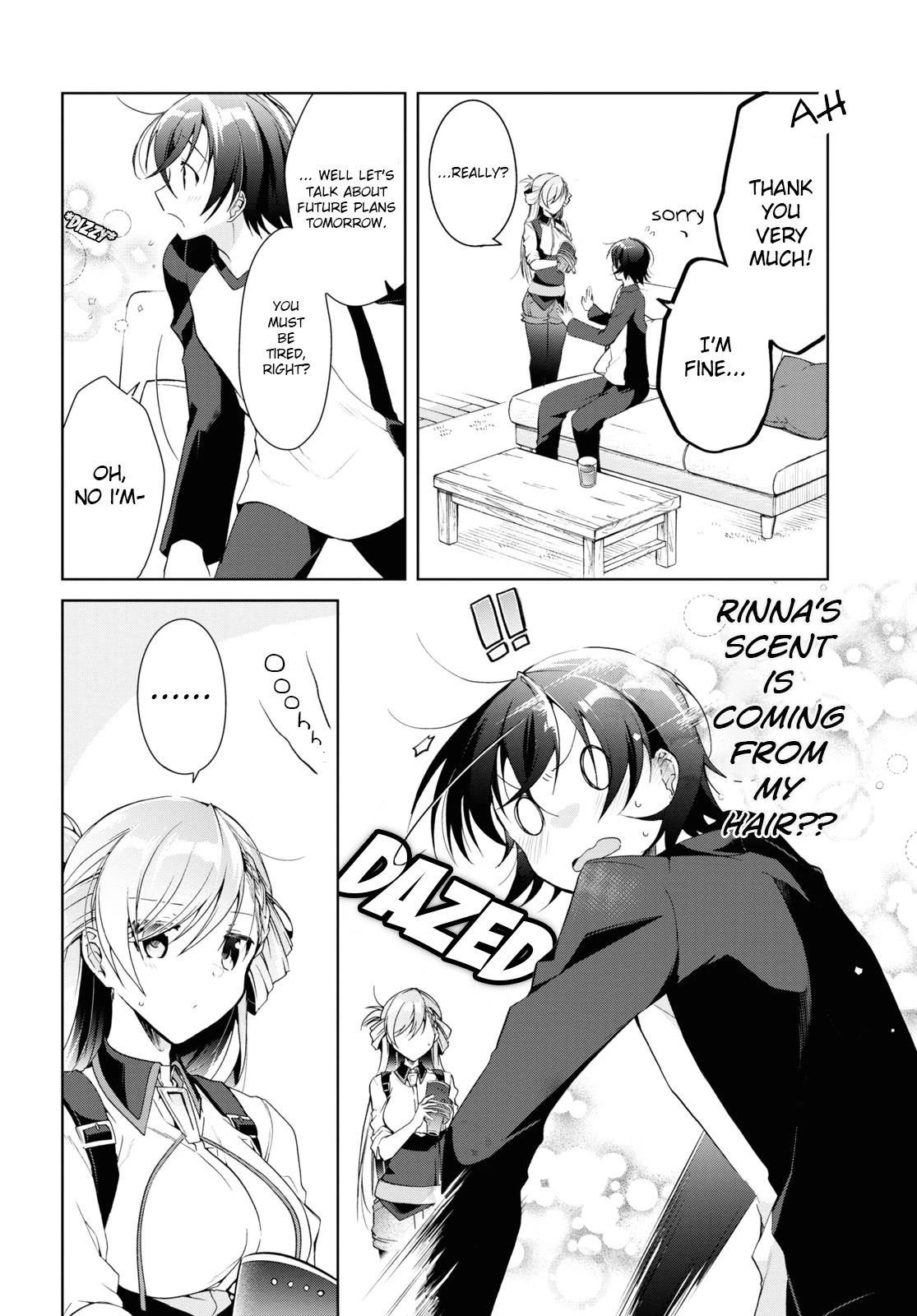 Isshiki-san Wants to Know About Love. Chapter 13 page 6 - Chapter 13: Meishi Rokutanda gets nervous