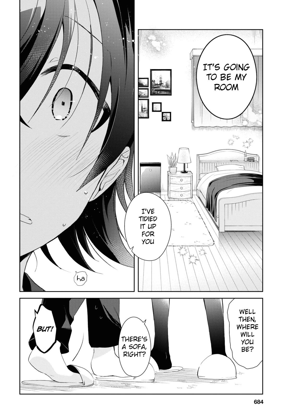 Isshiki-san Wants to Know About Love. Chapter 13 page 8 - Chapter 13: Meishi Rokutanda gets nervous