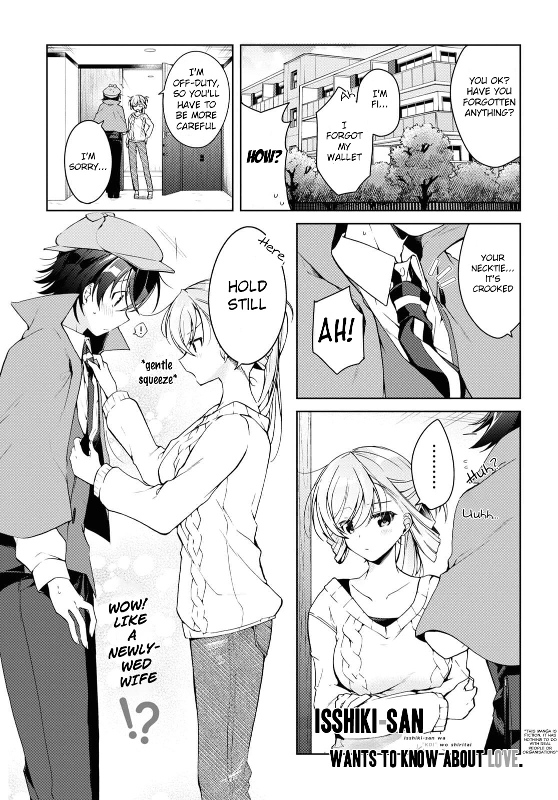 Isshiki-san Wants to Know About Love. Chapter 14 page 1 - Chapter 14: Seeing Isshiki Rinna for the first time