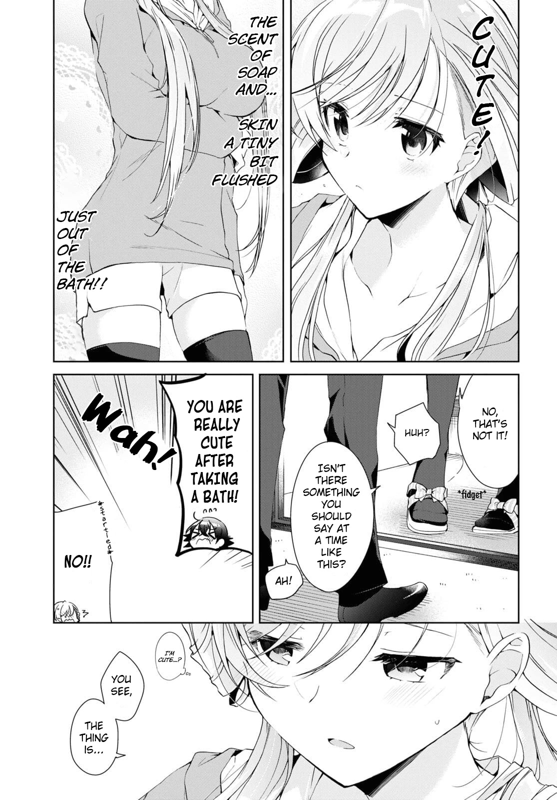 Isshiki-san Wants to Know About Love. Chapter 14 page 11 - Chapter 14: Seeing Isshiki Rinna for the first time
