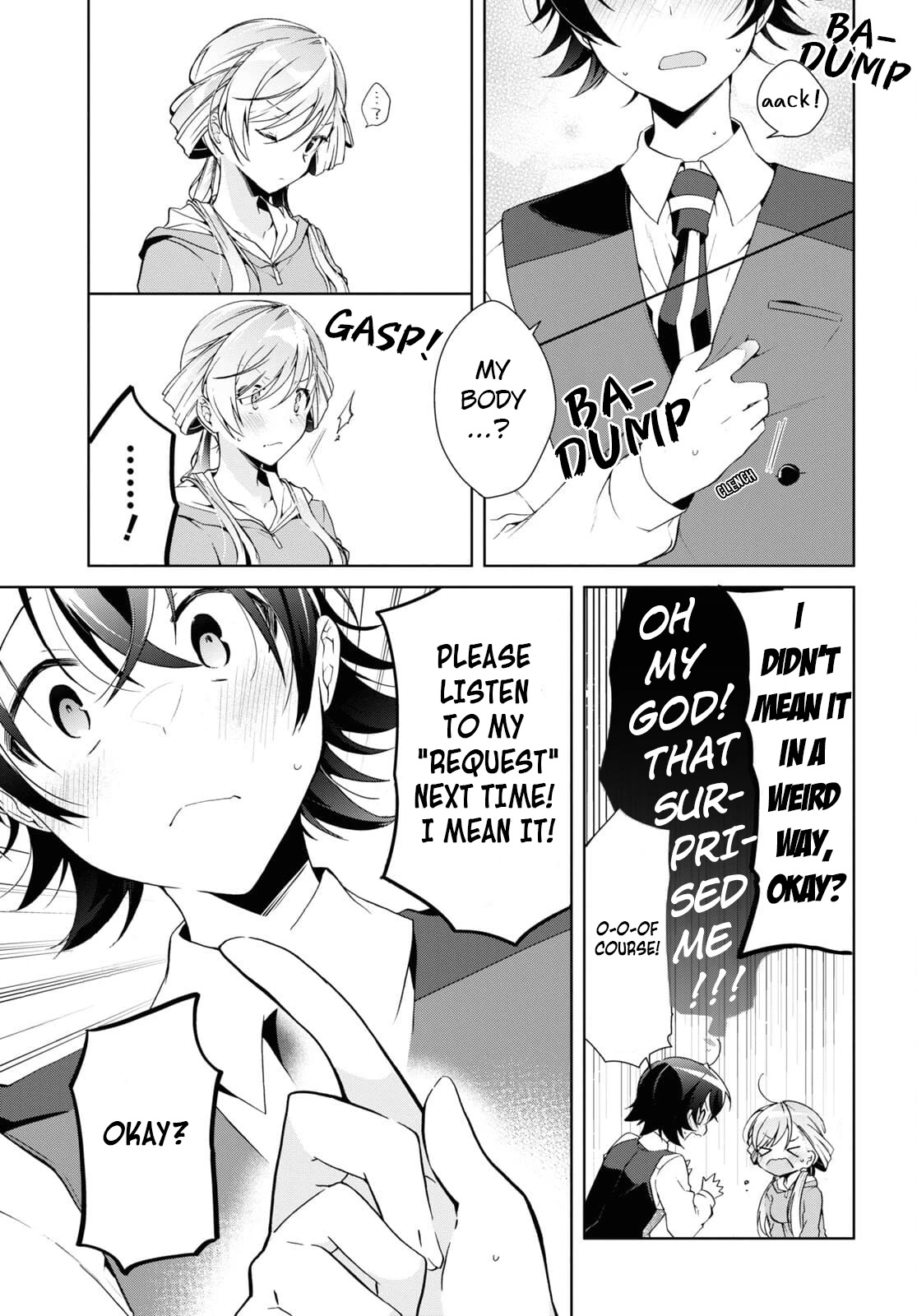 Isshiki-san Wants to Know About Love. Chapter 14 page 15 - Chapter 14: Seeing Isshiki Rinna for the first time