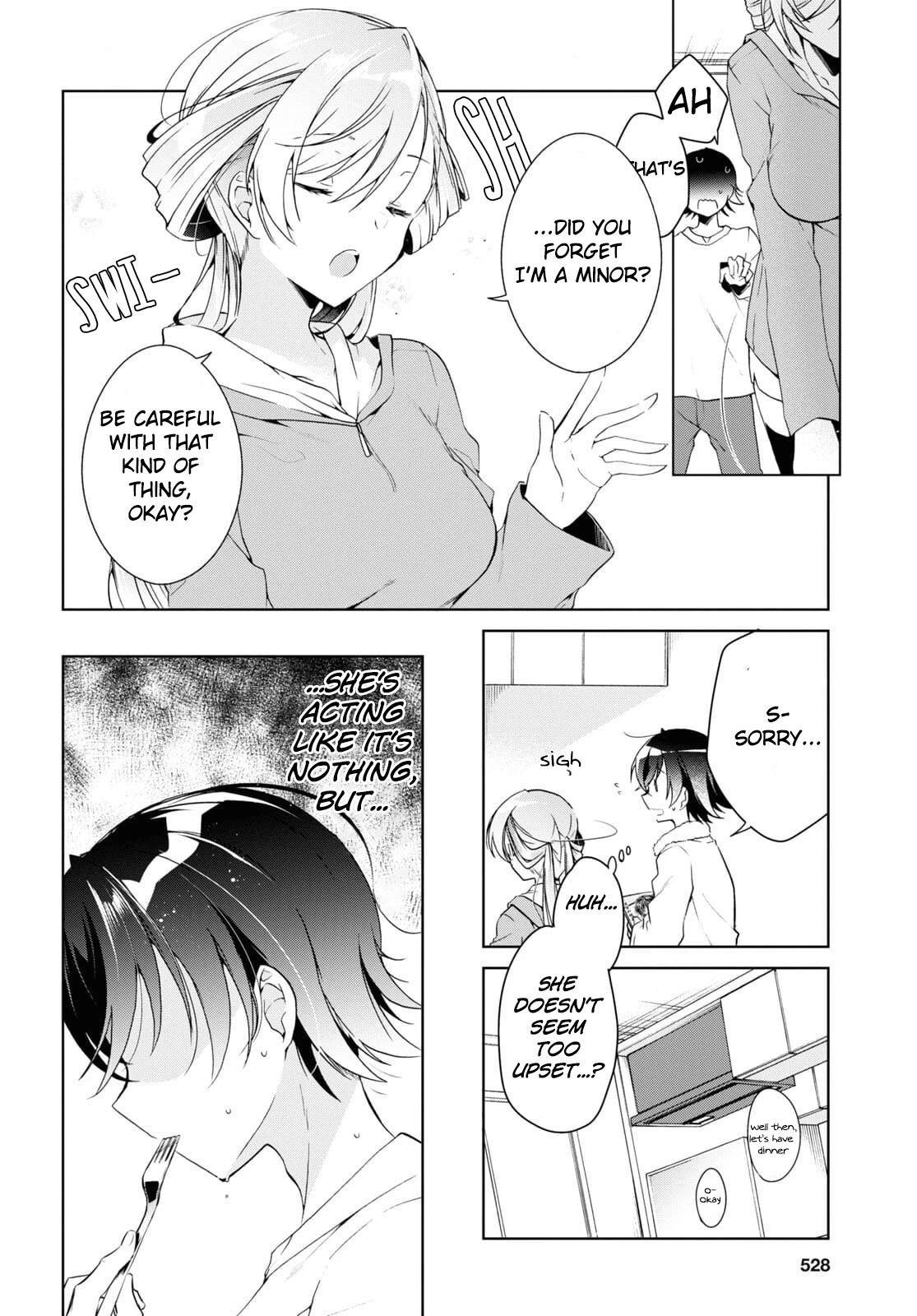 Isshiki-san Wants to Know About Love. Chapter 14 page 20 - Chapter 14: Seeing Isshiki Rinna for the first time