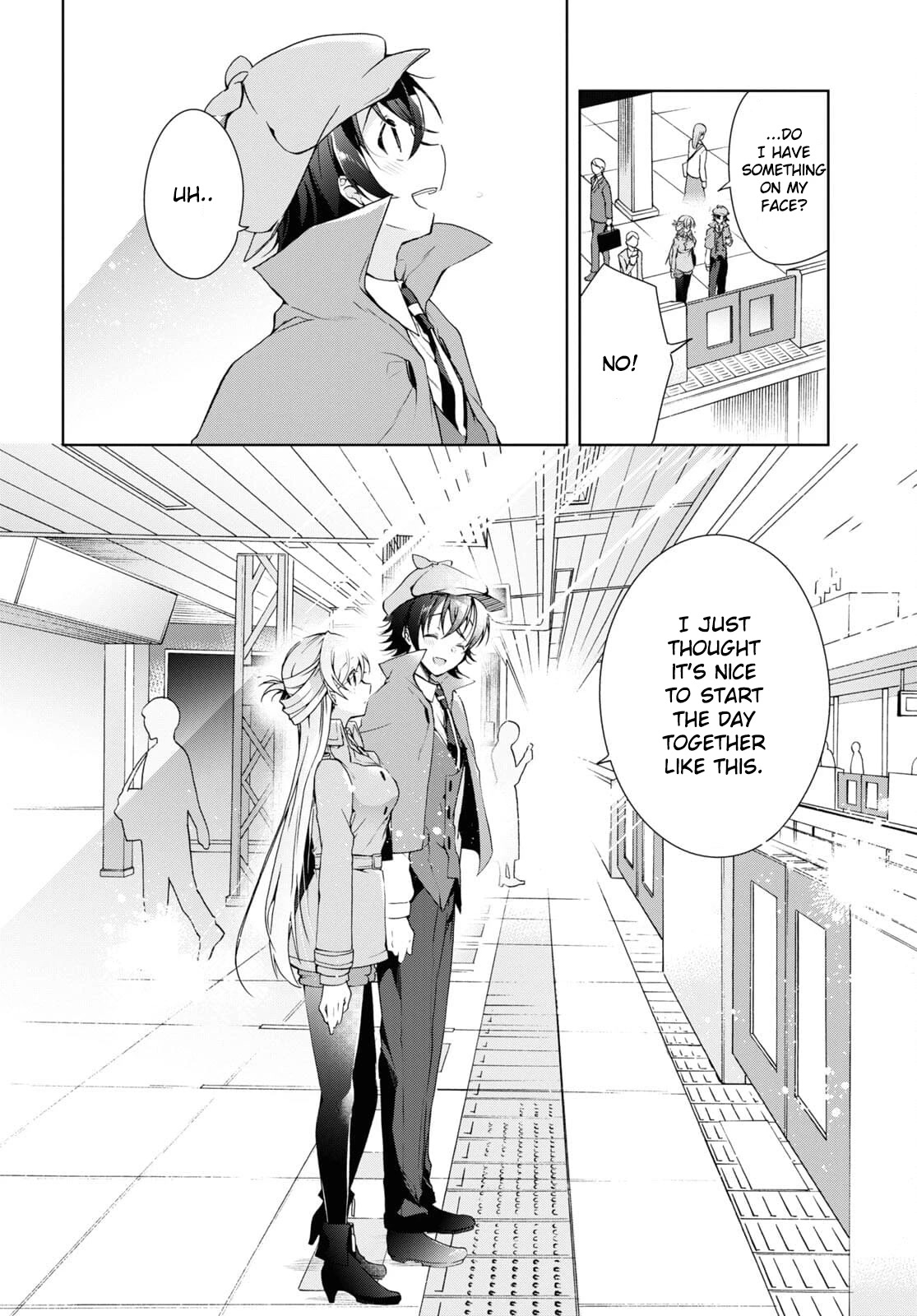 Isshiki-san Wants to Know About Love. Chapter 14 page 32 - Chapter 14: Seeing Isshiki Rinna for the first time