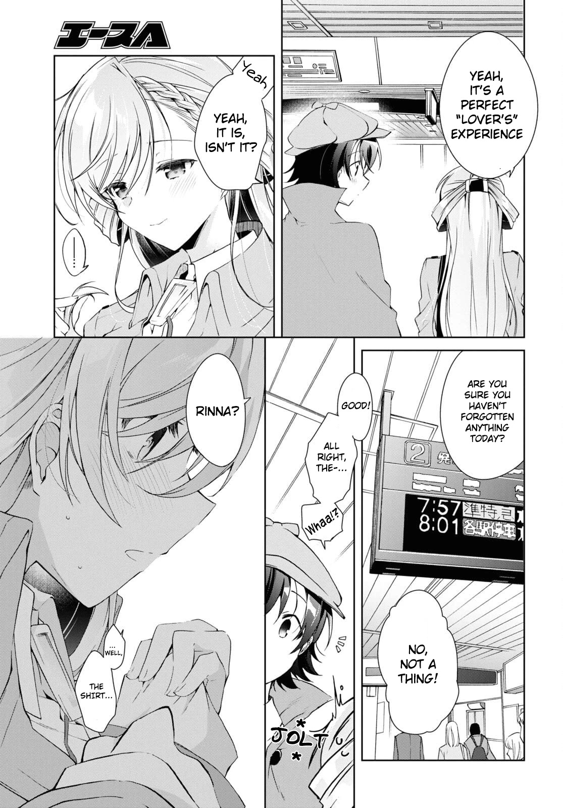 Isshiki-san Wants to Know About Love. Chapter 14 page 33 - Chapter 14: Seeing Isshiki Rinna for the first time