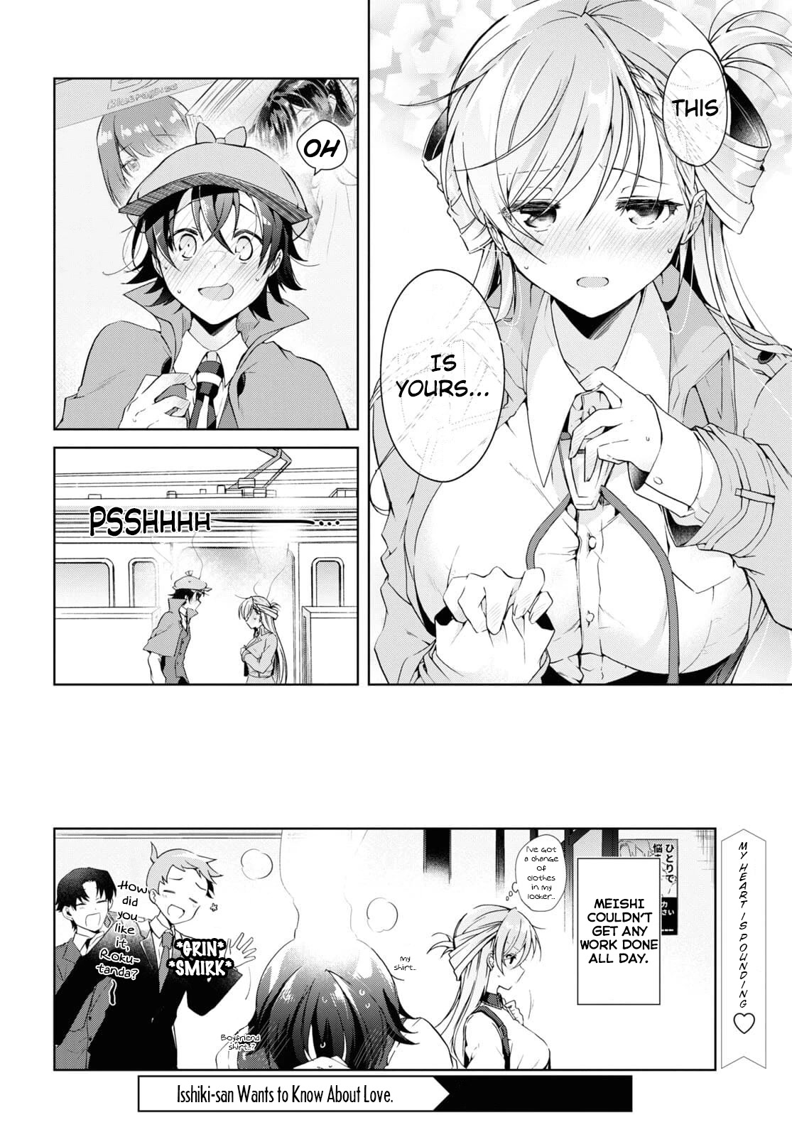Isshiki-san Wants to Know About Love. Chapter 14 page 34 - Chapter 14: Seeing Isshiki Rinna for the first time