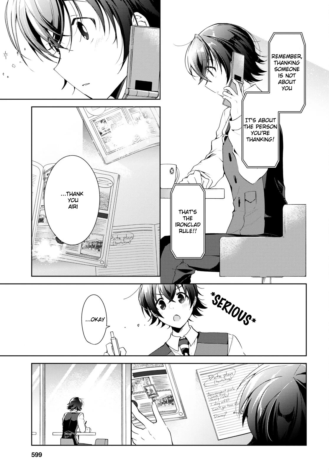 Isshiki-san Wants to Know About Love. Chapter 15 page 13 - Chapter 15: Meishi Rokutanda hatches a plan