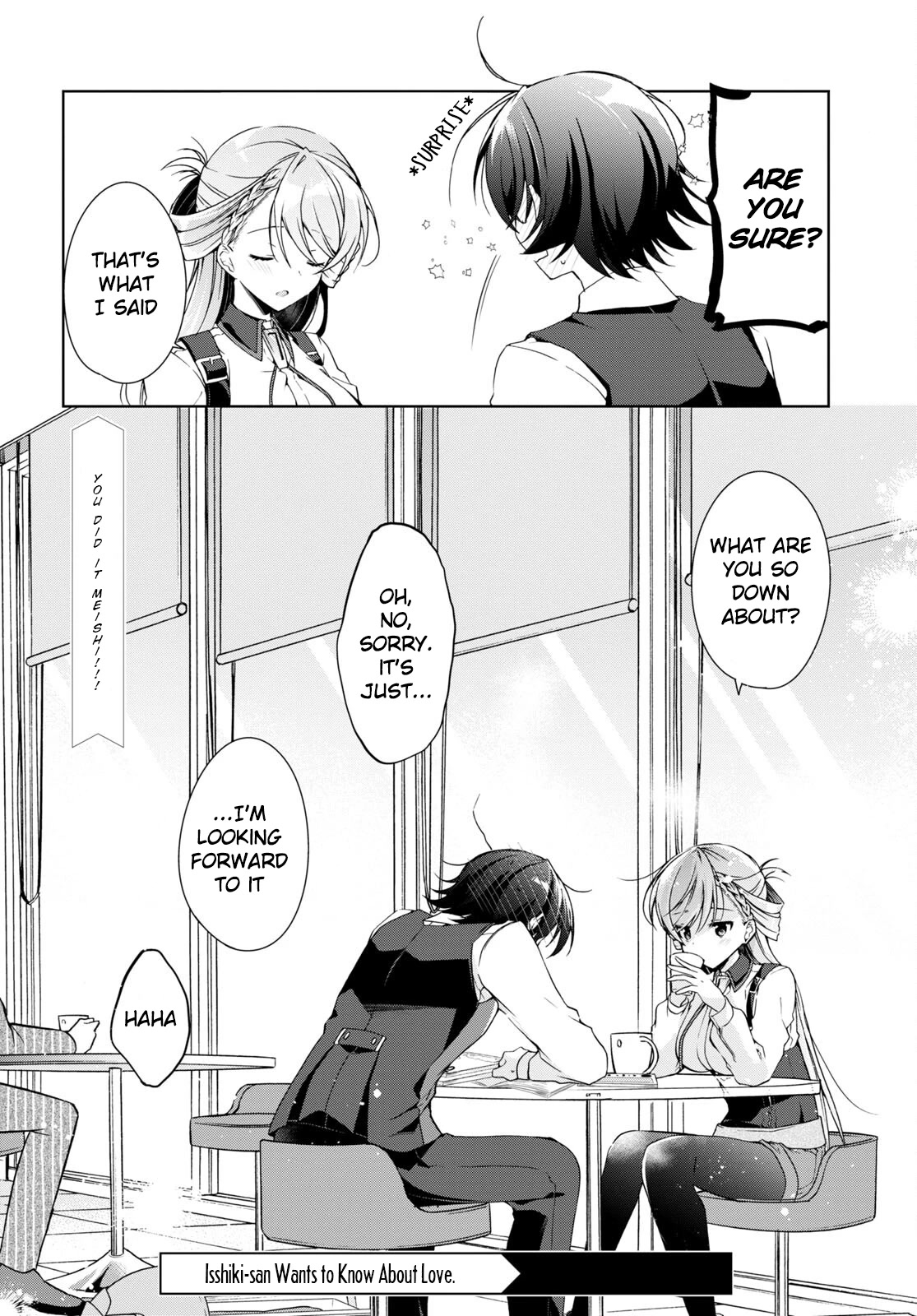 Isshiki-san Wants to Know About Love. Chapter 15 page 24 - Chapter 15: Meishi Rokutanda hatches a plan
