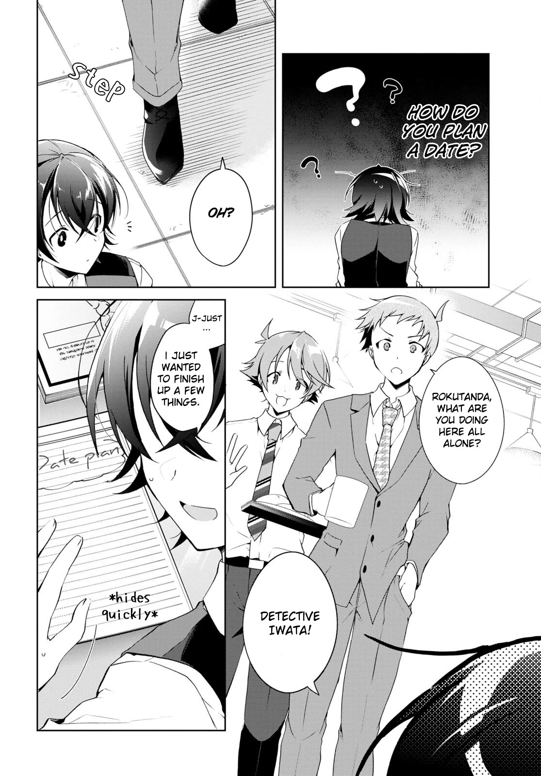 Isshiki-san Wants to Know About Love. Chapter 15 page 8 - Chapter 15: Meishi Rokutanda hatches a plan