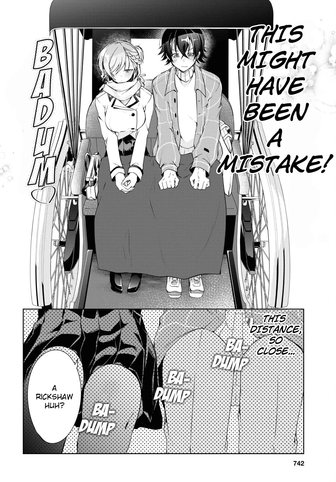 Isshiki-san Wants to Know About Love. Chapter 16 page 10 - Chapter 16: Meishi Rokutanda wants to entertain