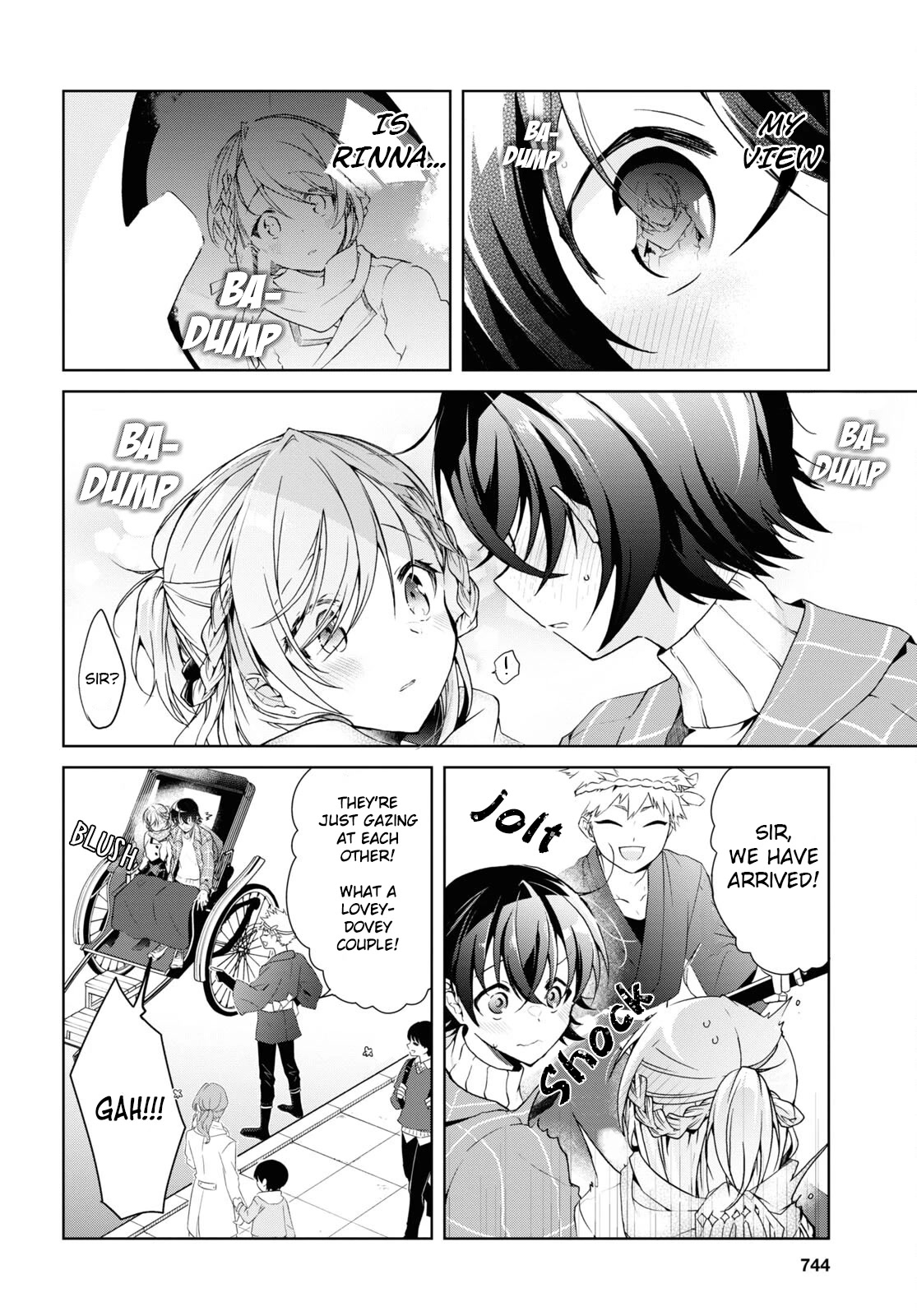 Isshiki-san Wants to Know About Love. Chapter 16 page 12 - Chapter 16: Meishi Rokutanda wants to entertain