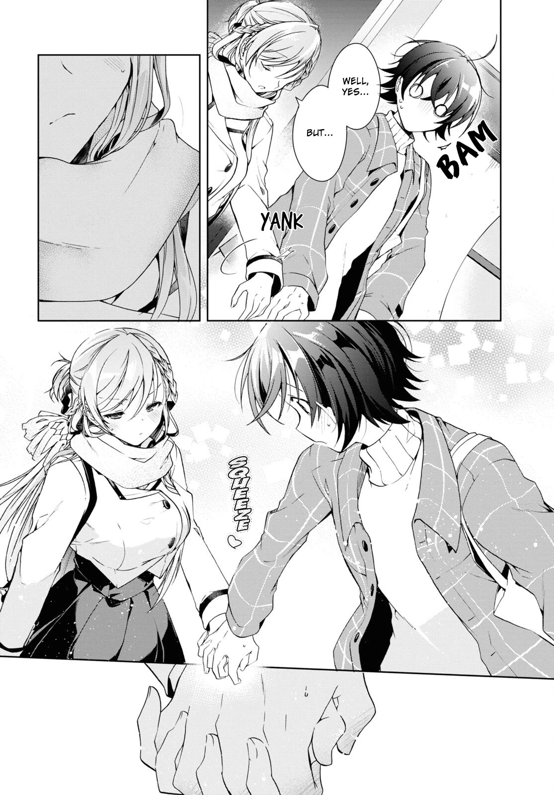 Isshiki-san Wants to Know About Love. Chapter 16 page 18 - Chapter 16: Meishi Rokutanda wants to entertain
