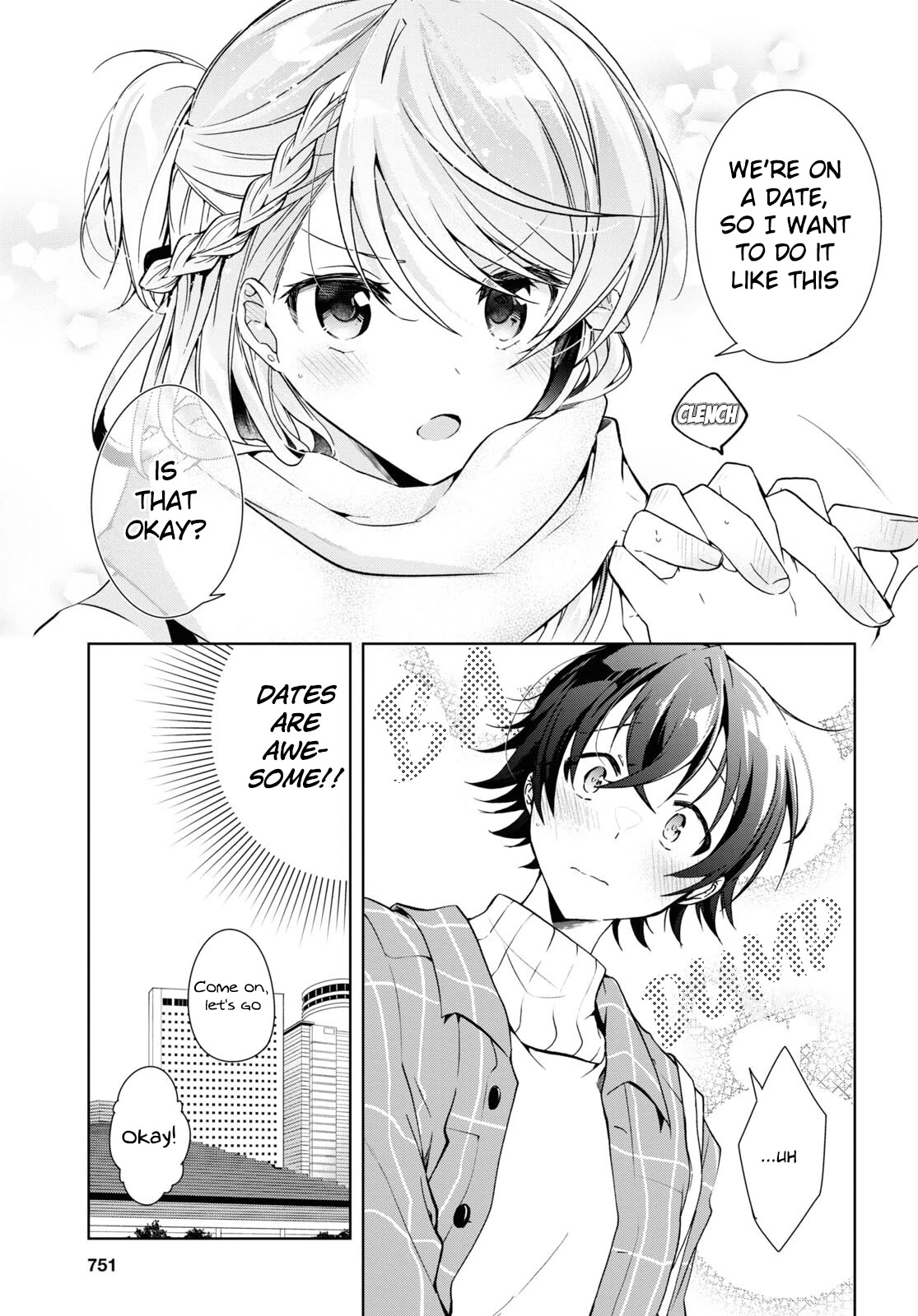 Isshiki-san Wants to Know About Love. Chapter 16 page 19 - Chapter 16: Meishi Rokutanda wants to entertain