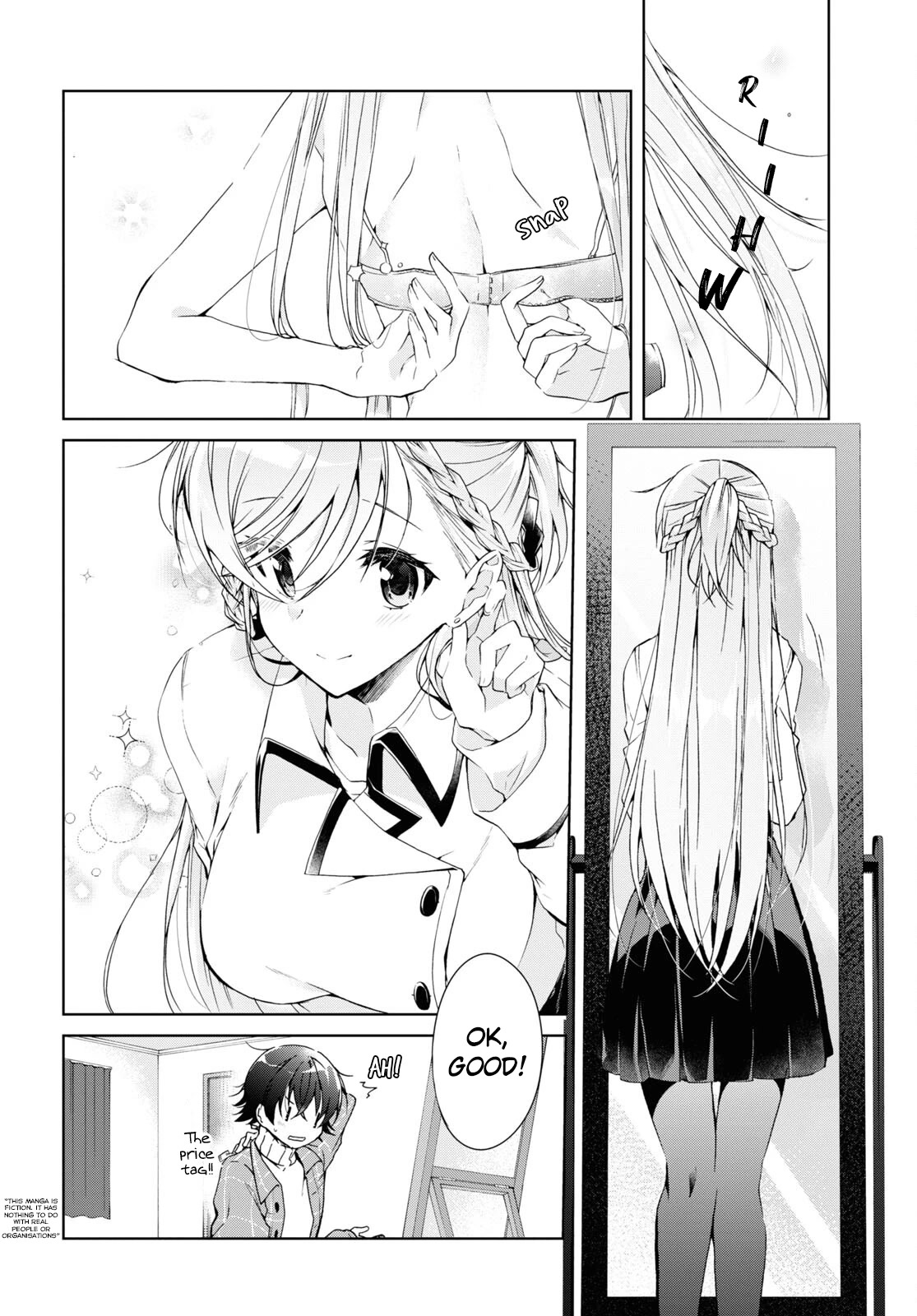 Isshiki-san Wants to Know About Love. Chapter 16 page 2 - Chapter 16: Meishi Rokutanda wants to entertain