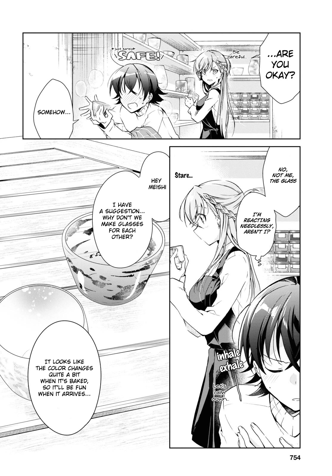 Isshiki-san Wants to Know About Love. Chapter 16 page 22 - Chapter 16: Meishi Rokutanda wants to entertain