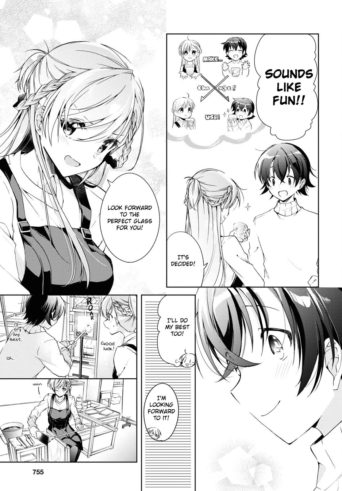 Isshiki-san Wants to Know About Love. Chapter 16 page 23 - Chapter 16: Meishi Rokutanda wants to entertain