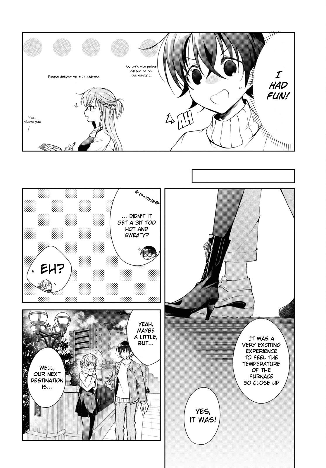 Isshiki-san Wants to Know About Love. Chapter 16 page 24 - Chapter 16: Meishi Rokutanda wants to entertain