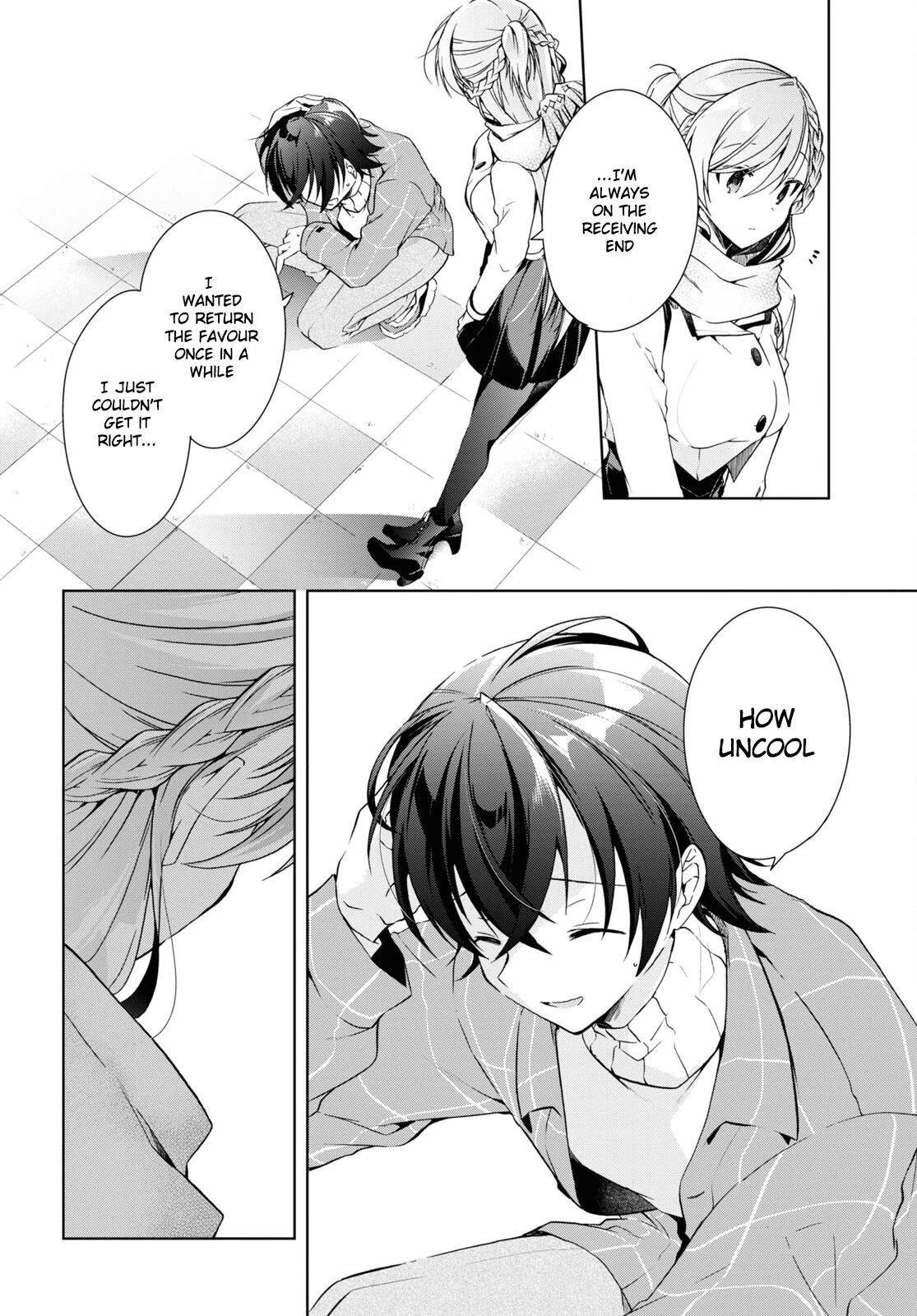 Isshiki-san Wants to Know About Love. Chapter 16 page 26 - Chapter 16: Meishi Rokutanda wants to entertain