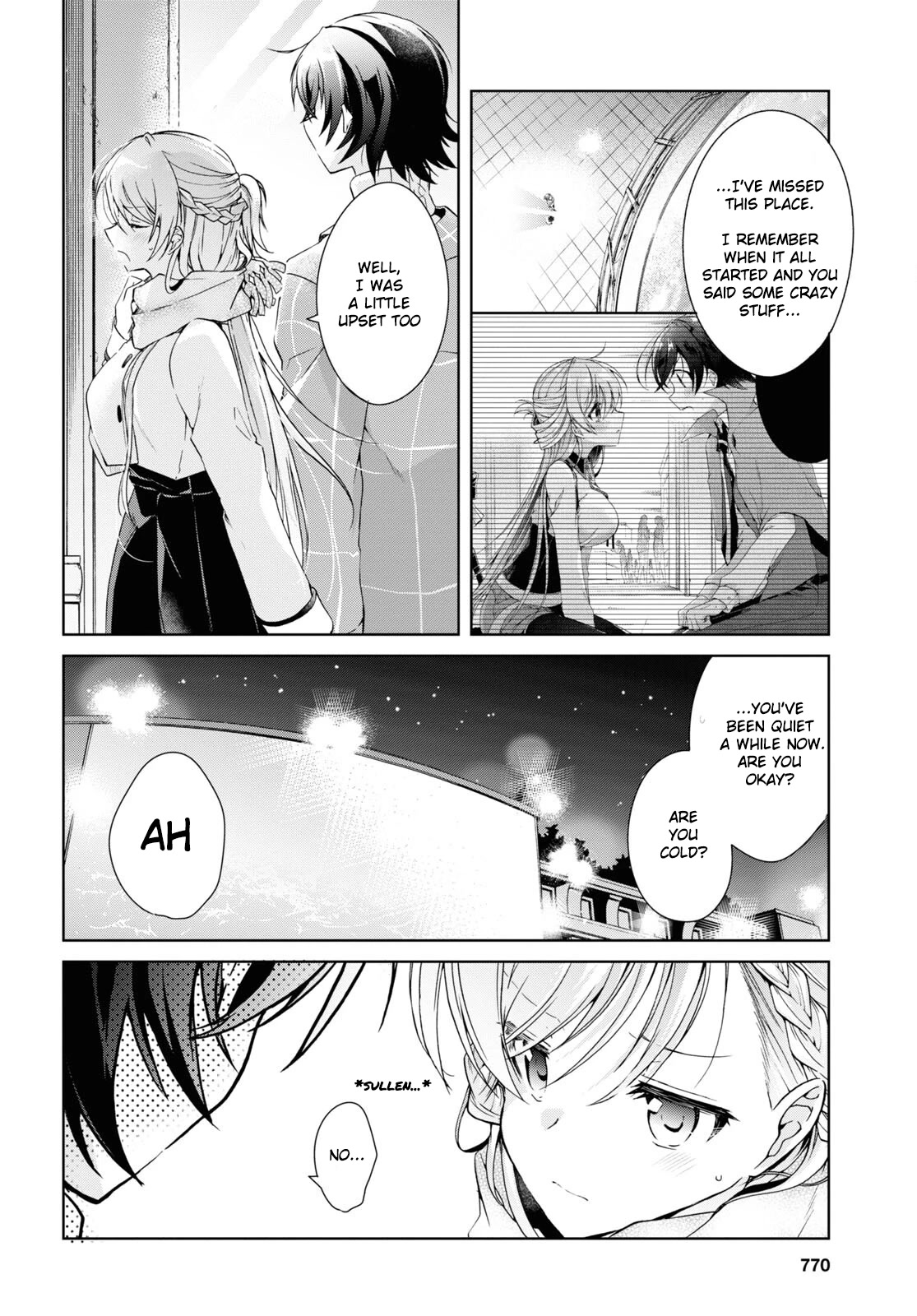 Isshiki-san Wants to Know About Love. Chapter 16 page 37 - Chapter 16: Meishi Rokutanda wants to entertain