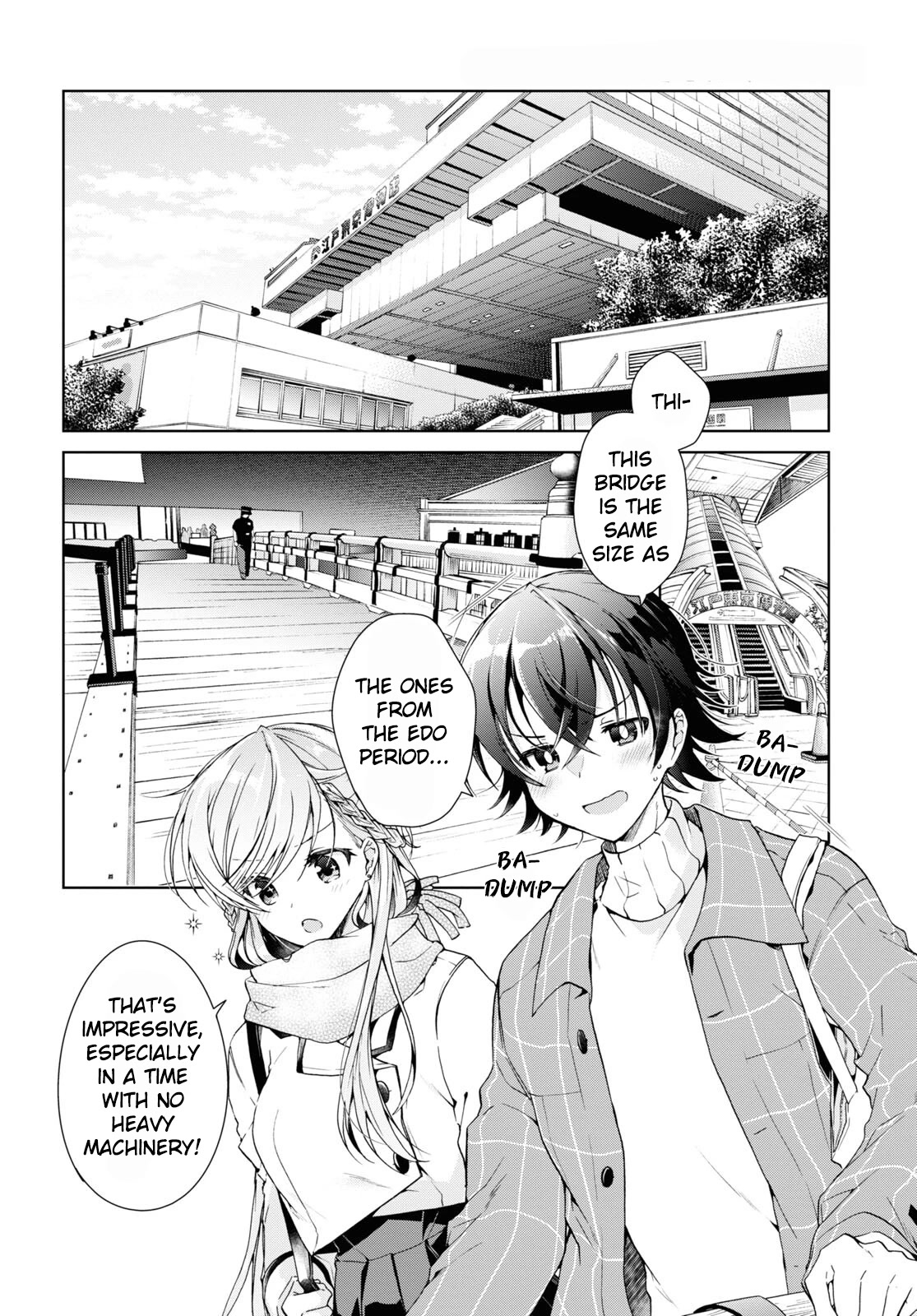 Isshiki-san Wants to Know About Love. Chapter 16 page 4 - Chapter 16: Meishi Rokutanda wants to entertain