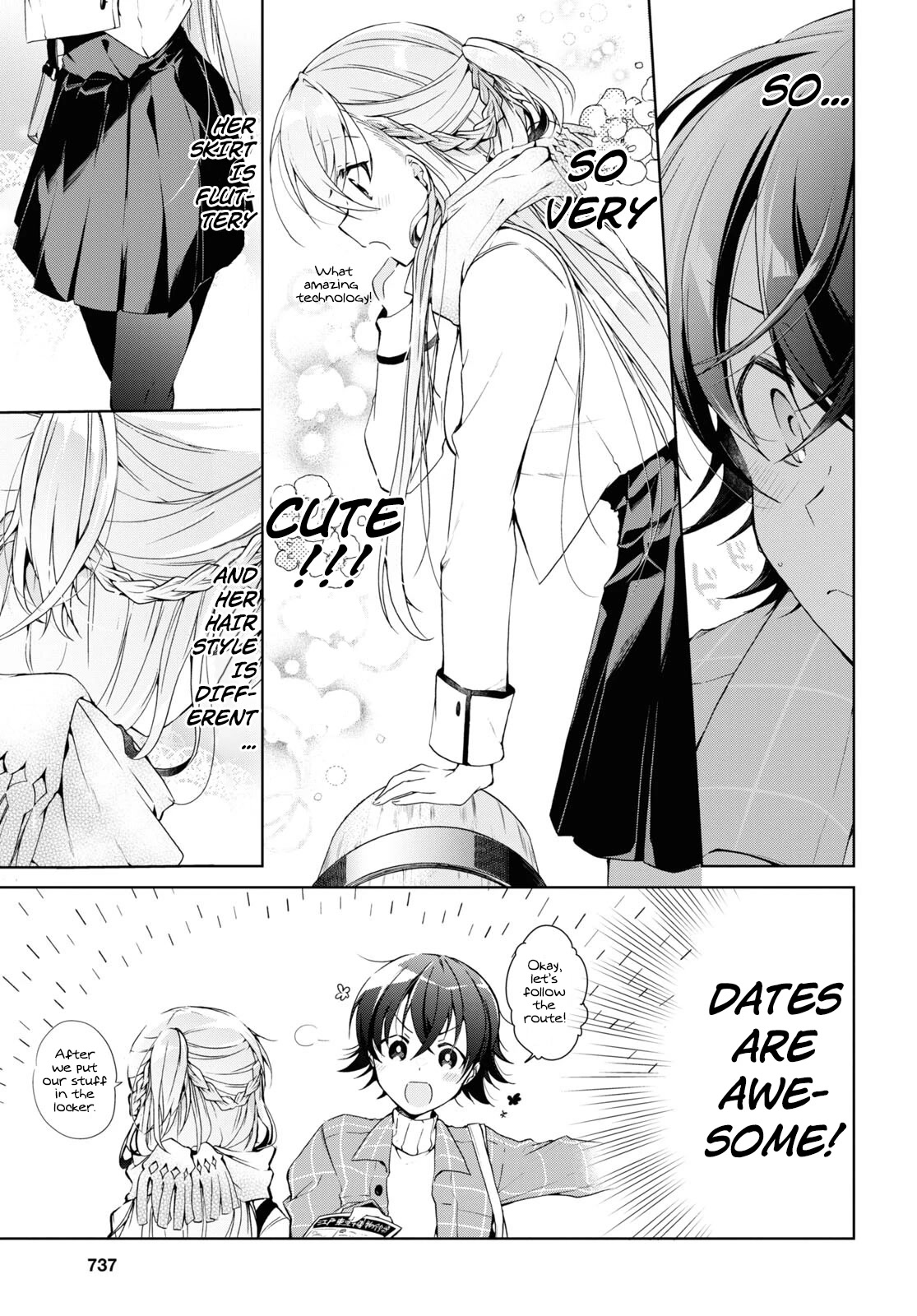 Isshiki-san Wants to Know About Love. Chapter 16 page 5 - Chapter 16: Meishi Rokutanda wants to entertain