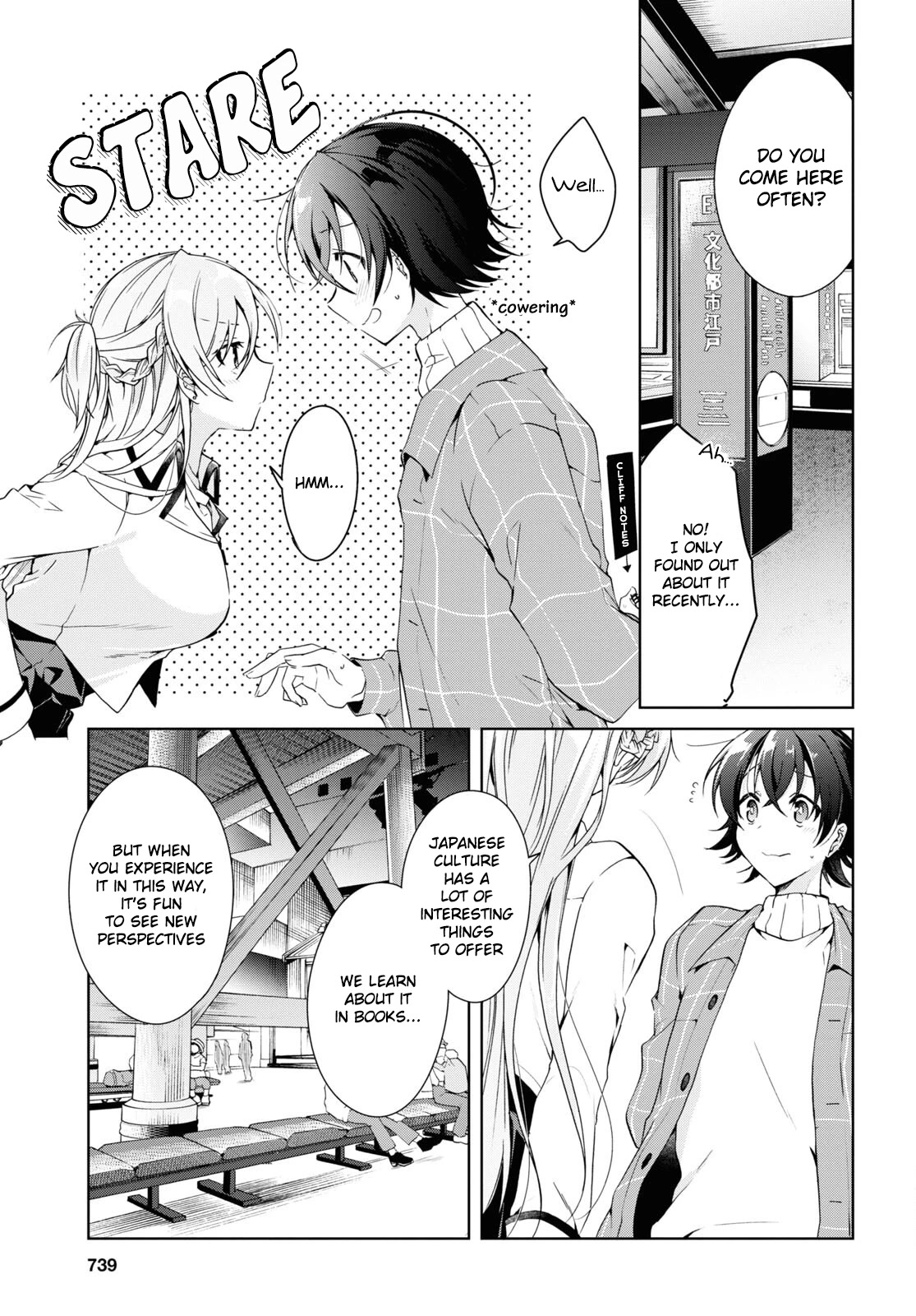 Isshiki-san Wants to Know About Love. Chapter 16 page 7 - Chapter 16: Meishi Rokutanda wants to entertain