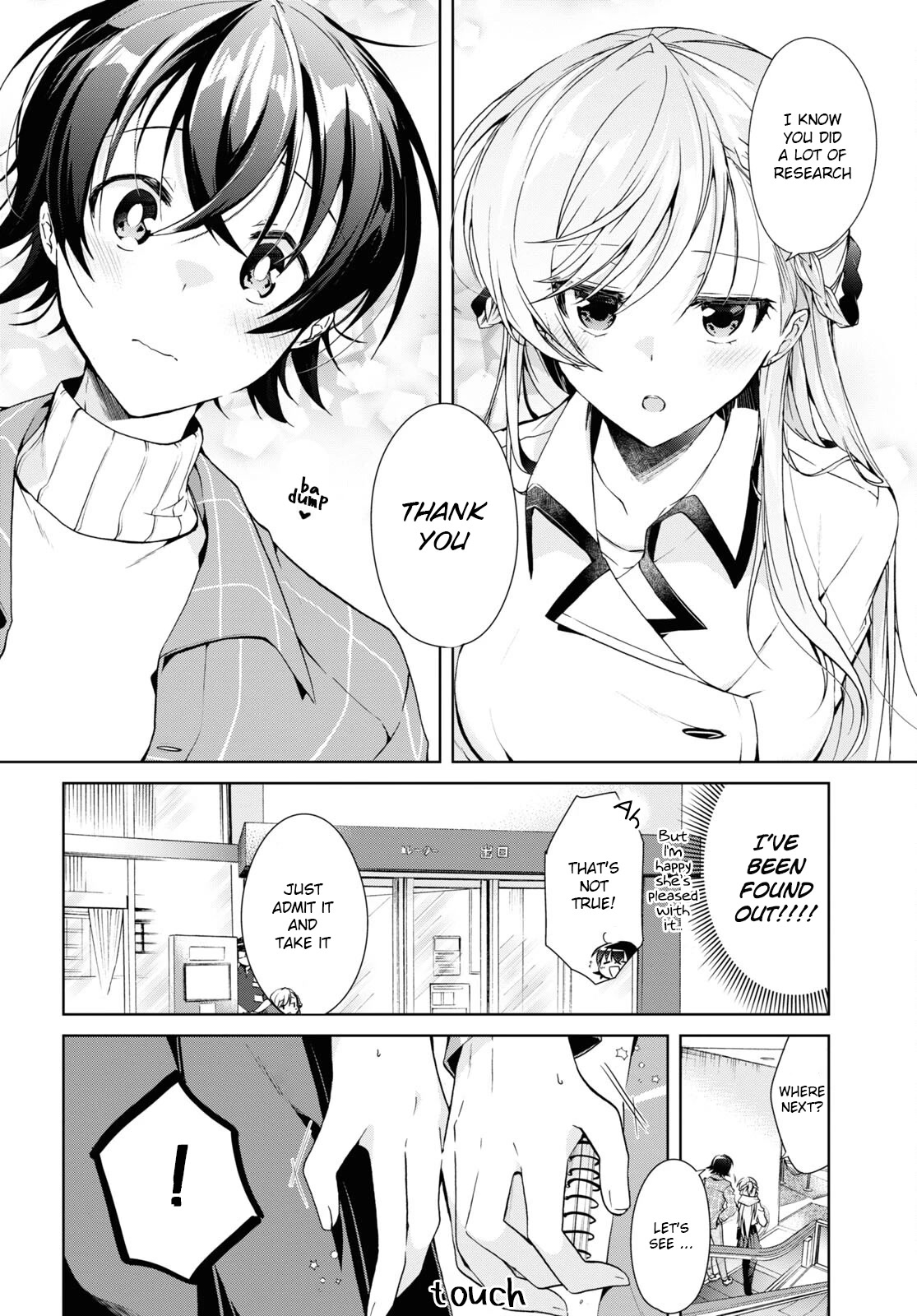 Isshiki-san Wants to Know About Love. Chapter 16 page 8 - Chapter 16: Meishi Rokutanda wants to entertain